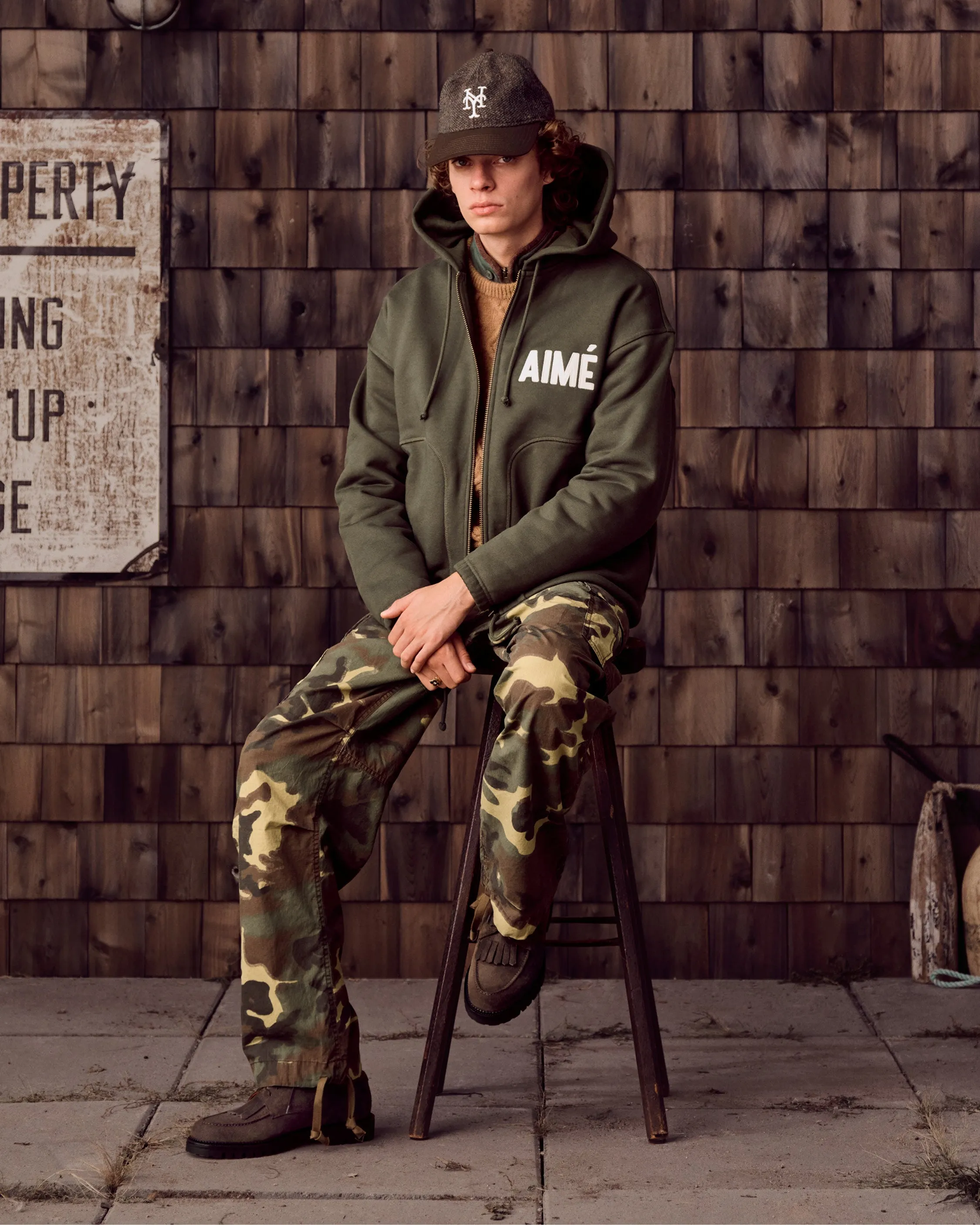 Full-Zip Dock Hoodie sold by Aime Leon Dore product image thumbnail 3