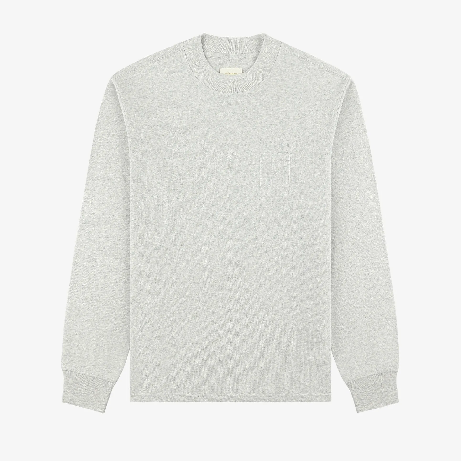 Dimebag Long-Sleeve Mockneck Tee sold by Aime Leon Dore