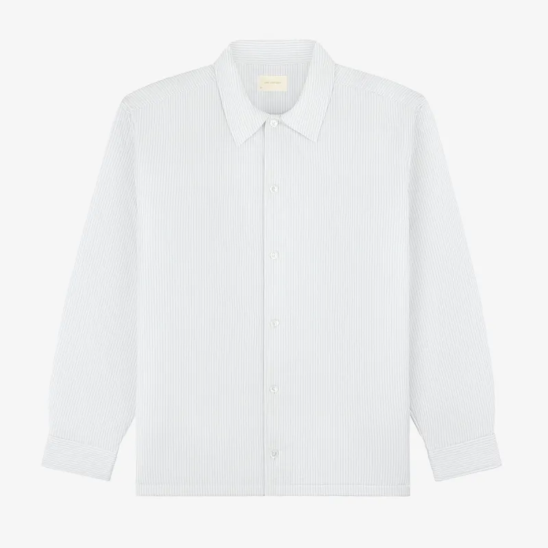 Striped Filled Work Shirt sold by Aime Leon Dore