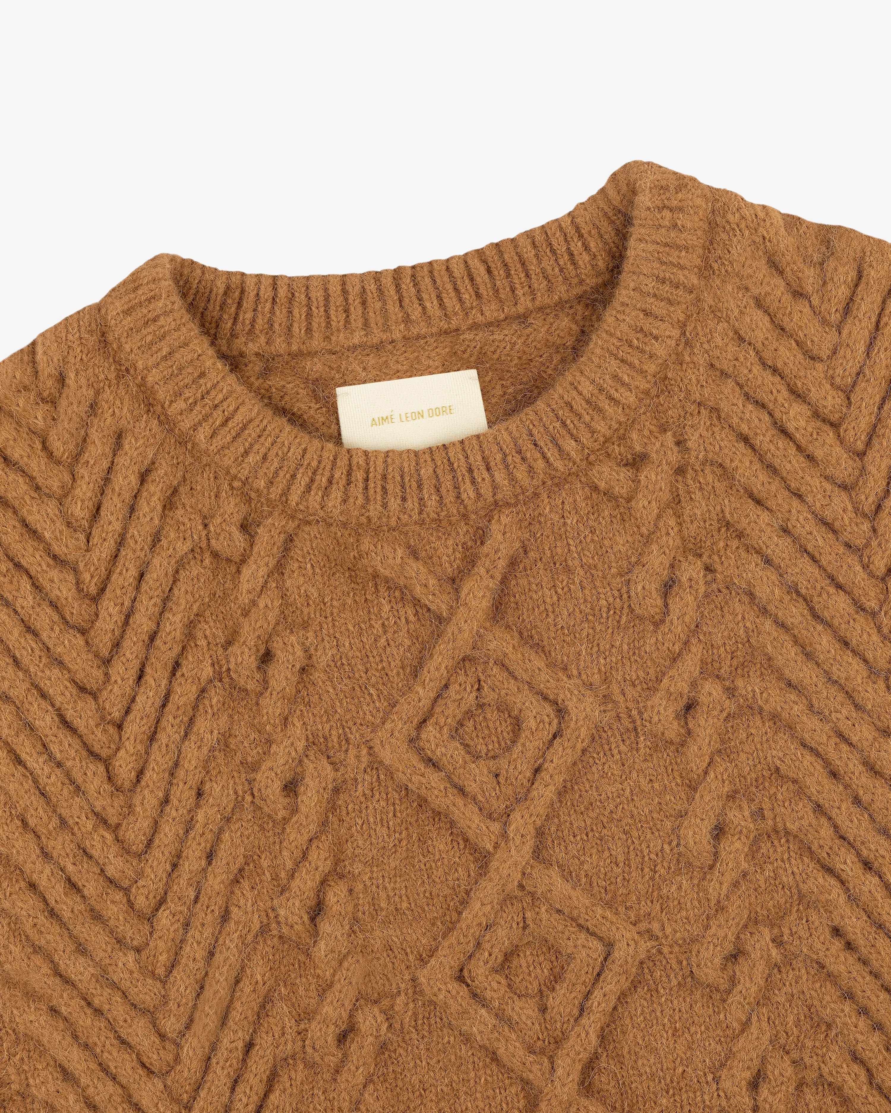 Fisherman Cable Knit Sweater sold by Aime Leon Dore product image thumbnail 3