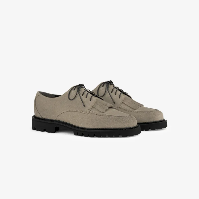 Suede Lug Sole Derby sold by Aime Leon Dore