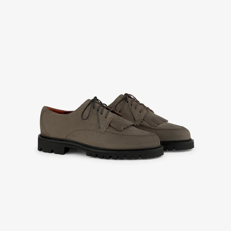 Suede Lug Sole Derby sold by Aime Leon Dore