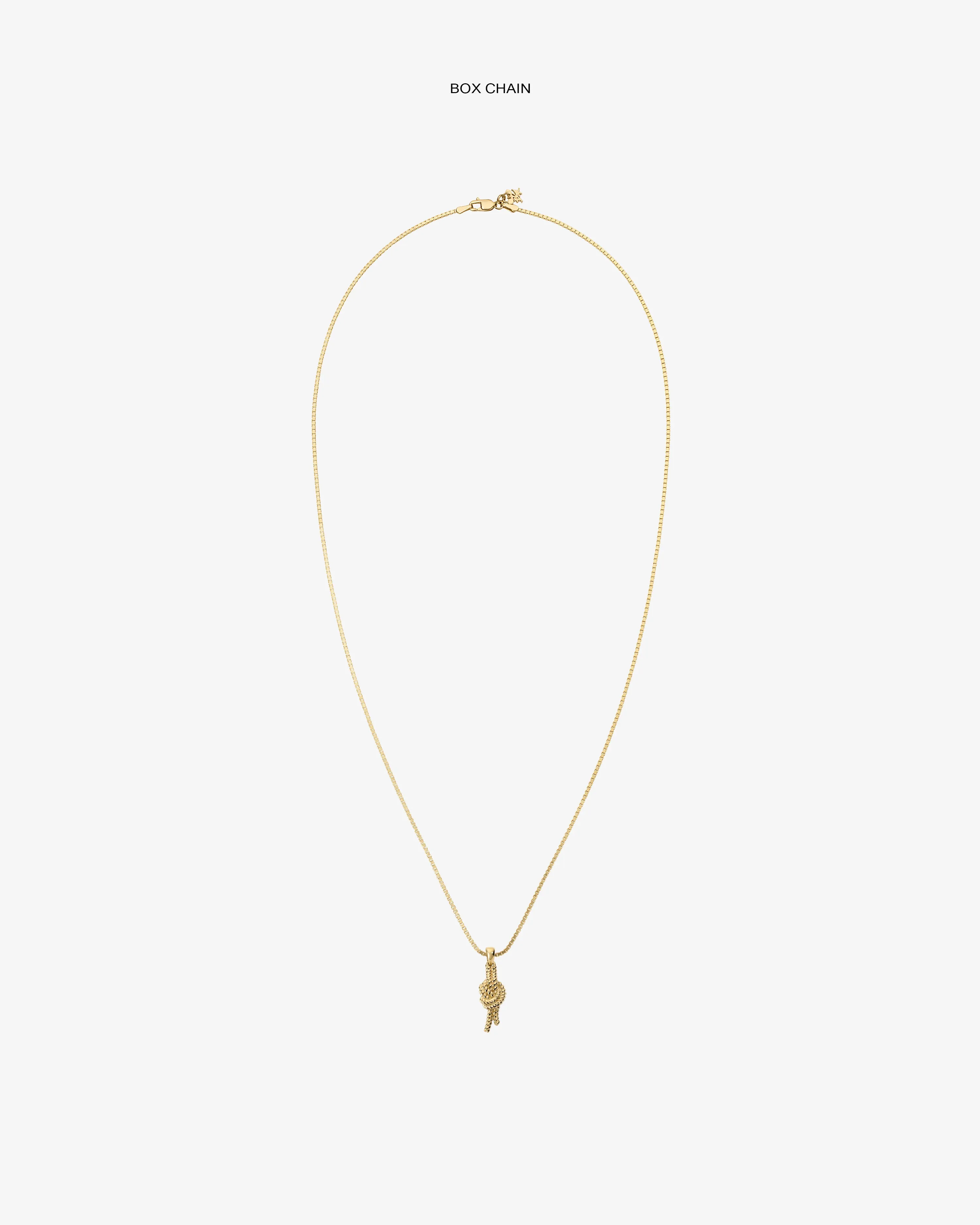 14Kt Gold Nautical Knot Pendant sold by Aime Leon Dore product image thumbnail 3