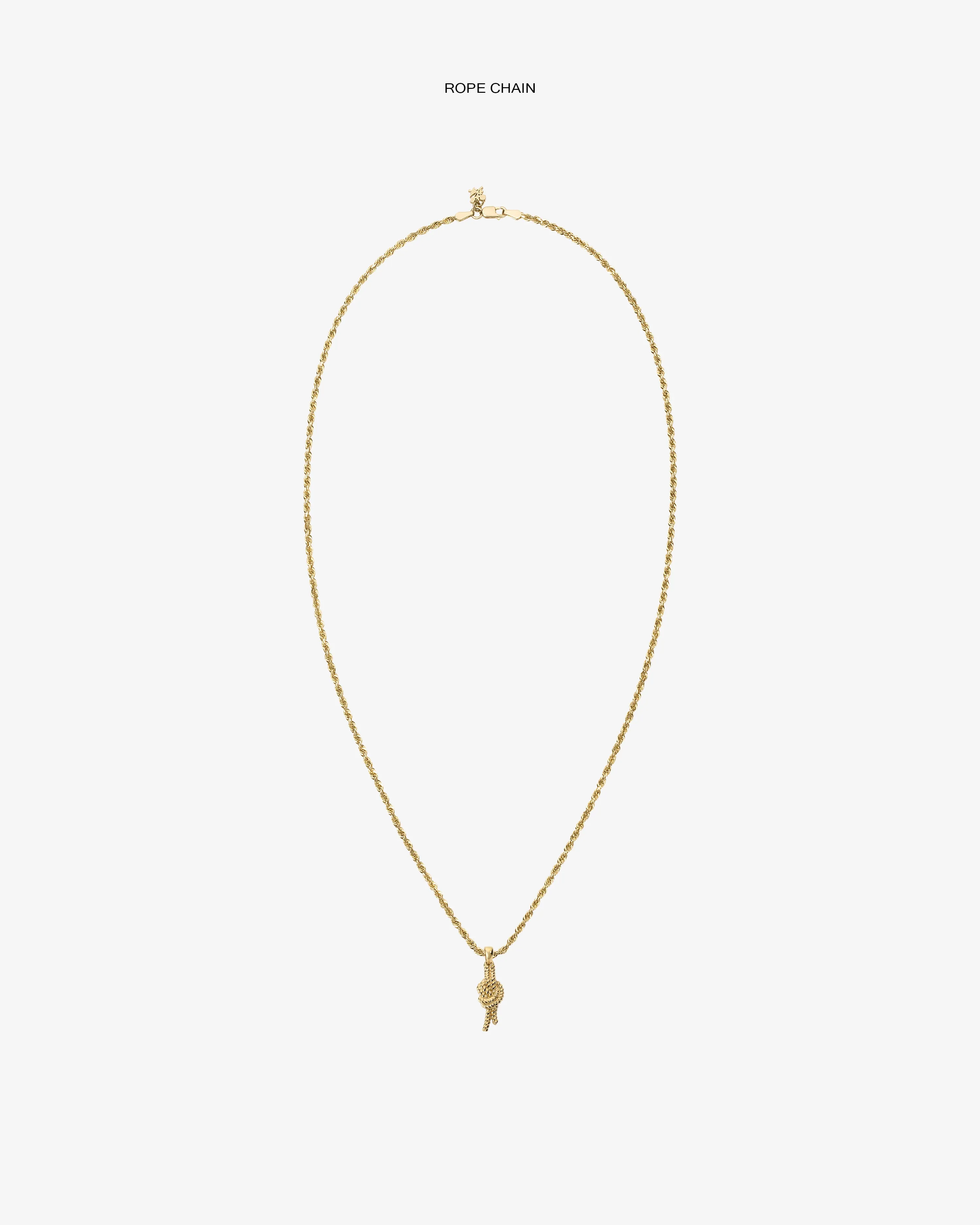 14Kt Gold Nautical Knot Pendant sold by Aime Leon Dore product image thumbnail 4