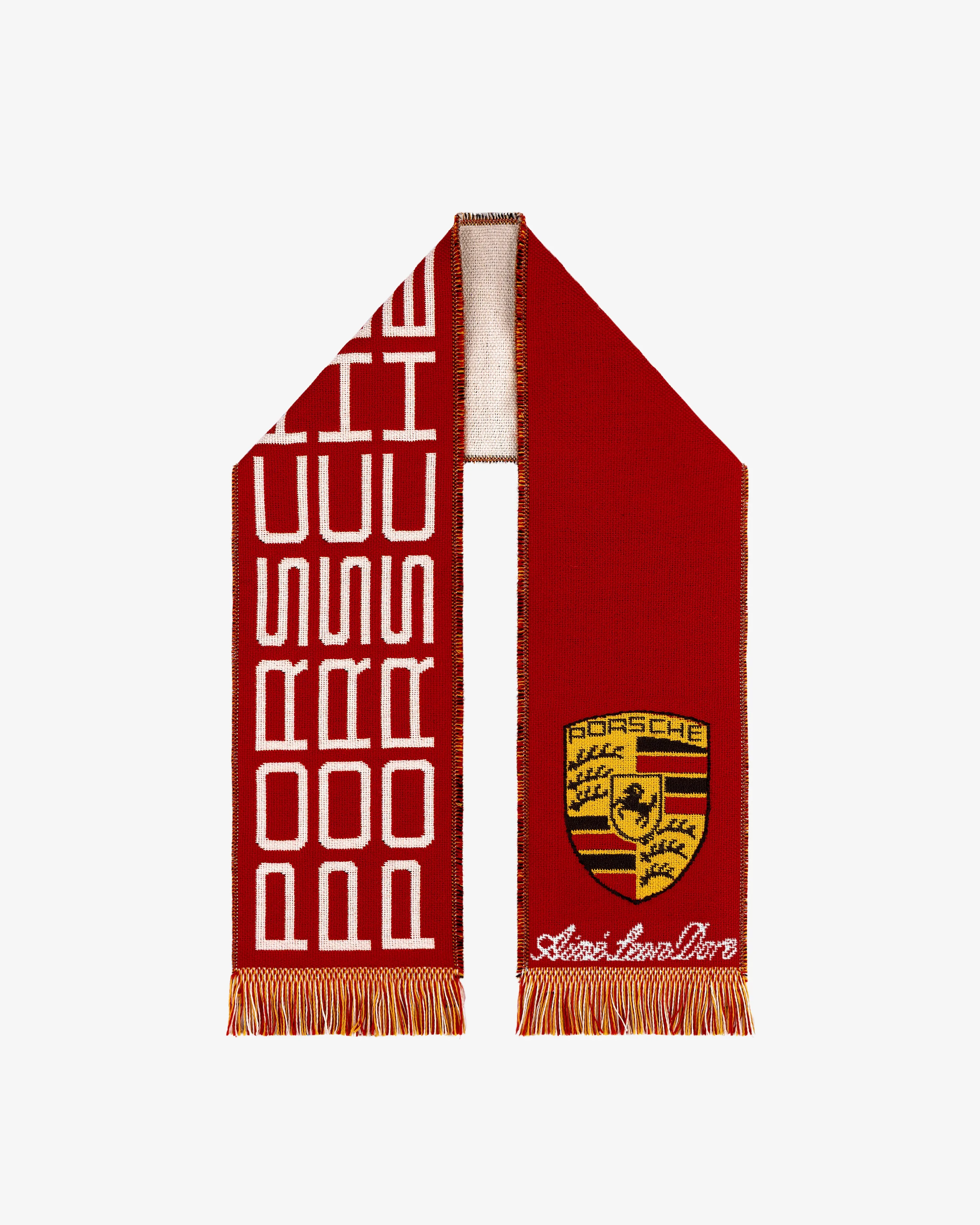 ALD / Porsche Wool Racing Scarf sold by Aime Leon Dore product image thumbnail 2