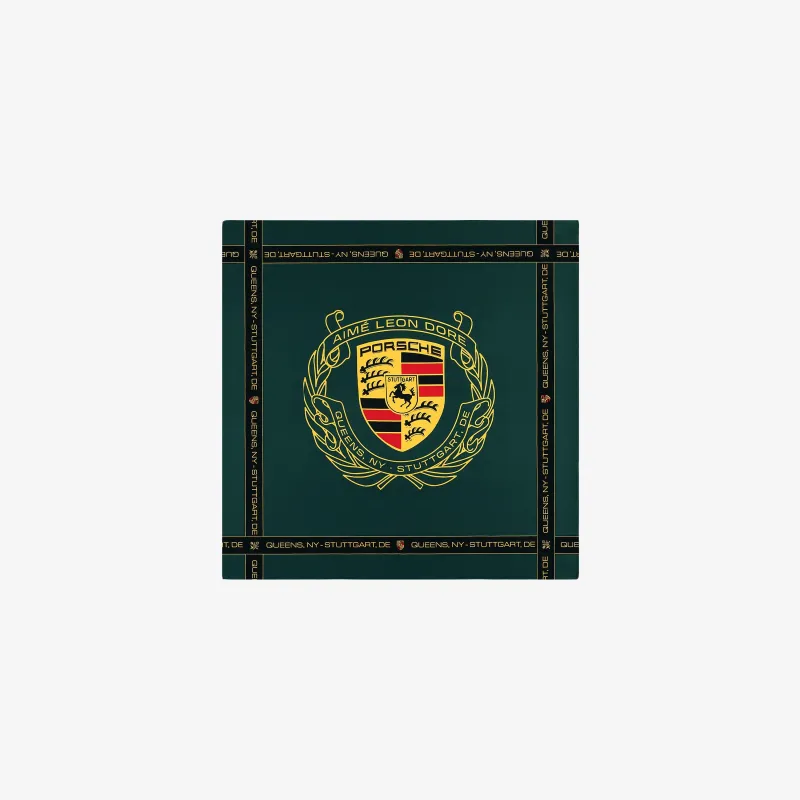 ALD / Porsche Silk Bandana made by Aime Leon Dore