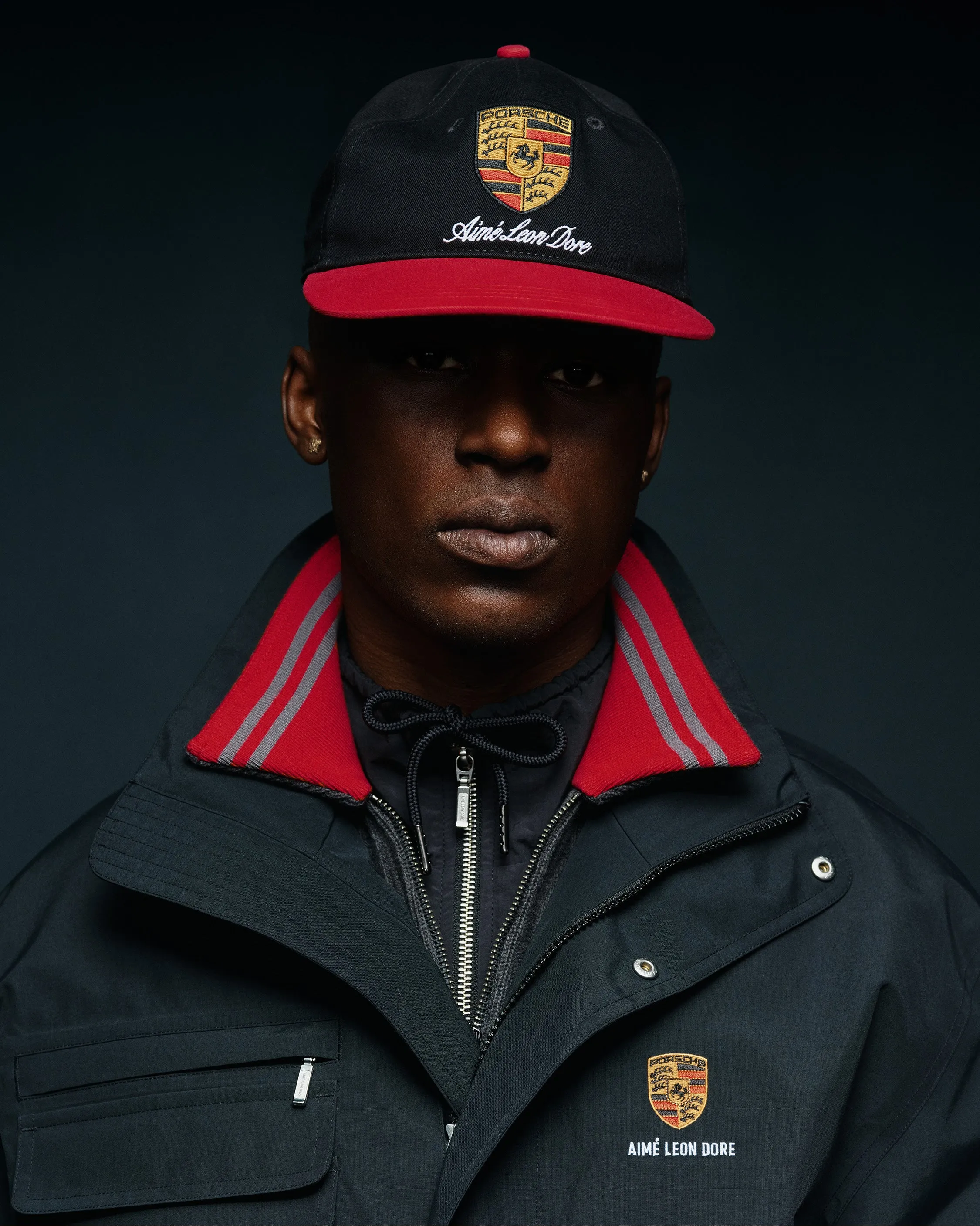 ALD / Porsche Jacquard Collar Quarter Zip Pullover sold by Aime Leon Dore product image thumbnail 3