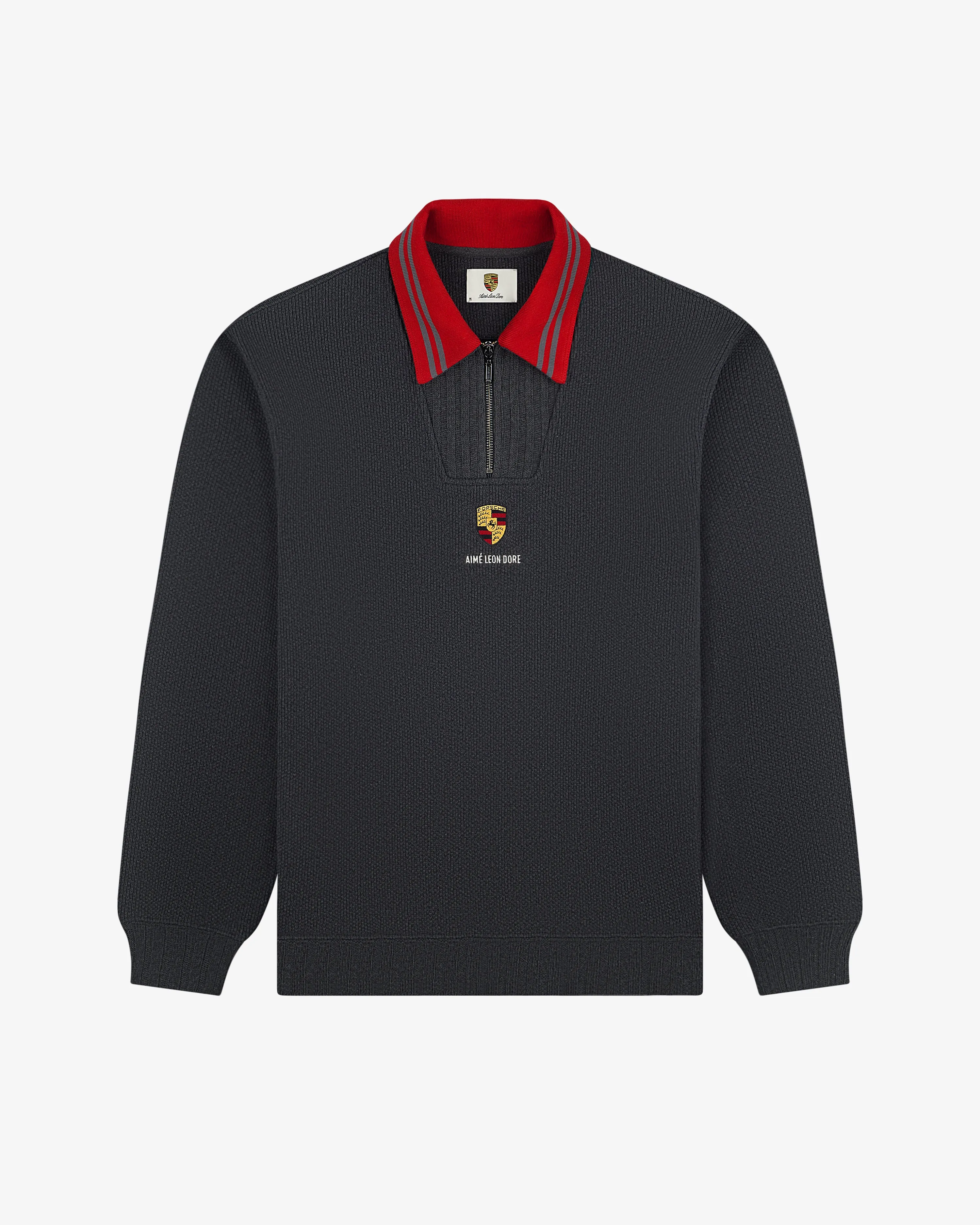 ALD / Porsche Jacquard Collar Quarter Zip Pullover sold by Aime Leon Dore product image thumbnail 2
