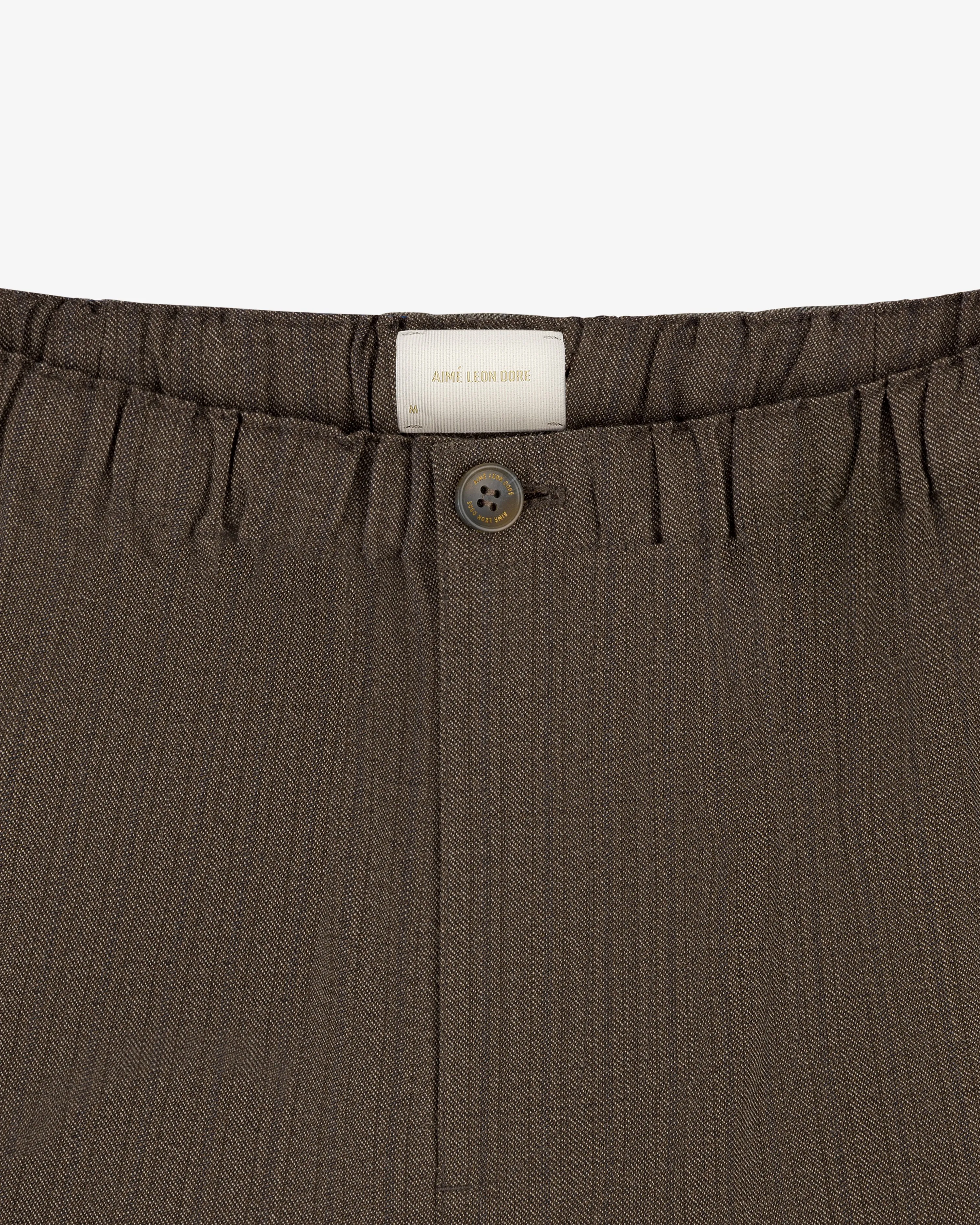 Wool Elasticated Waist Trouser sold by Aime Leon Dore product image thumbnail 4