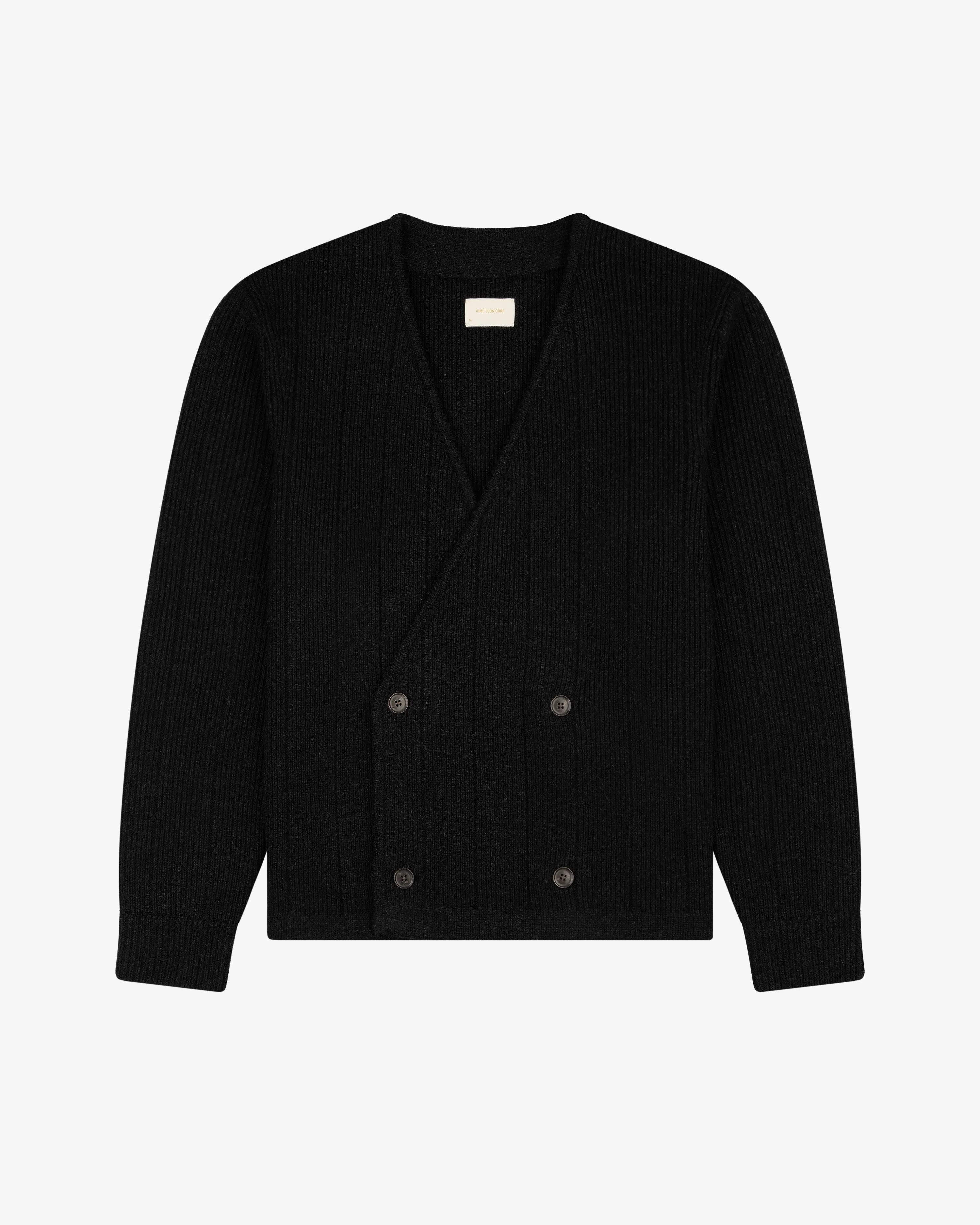 Double-Breasted Merino Cardigan sold by Aime Leon Dore product image thumbnail 2