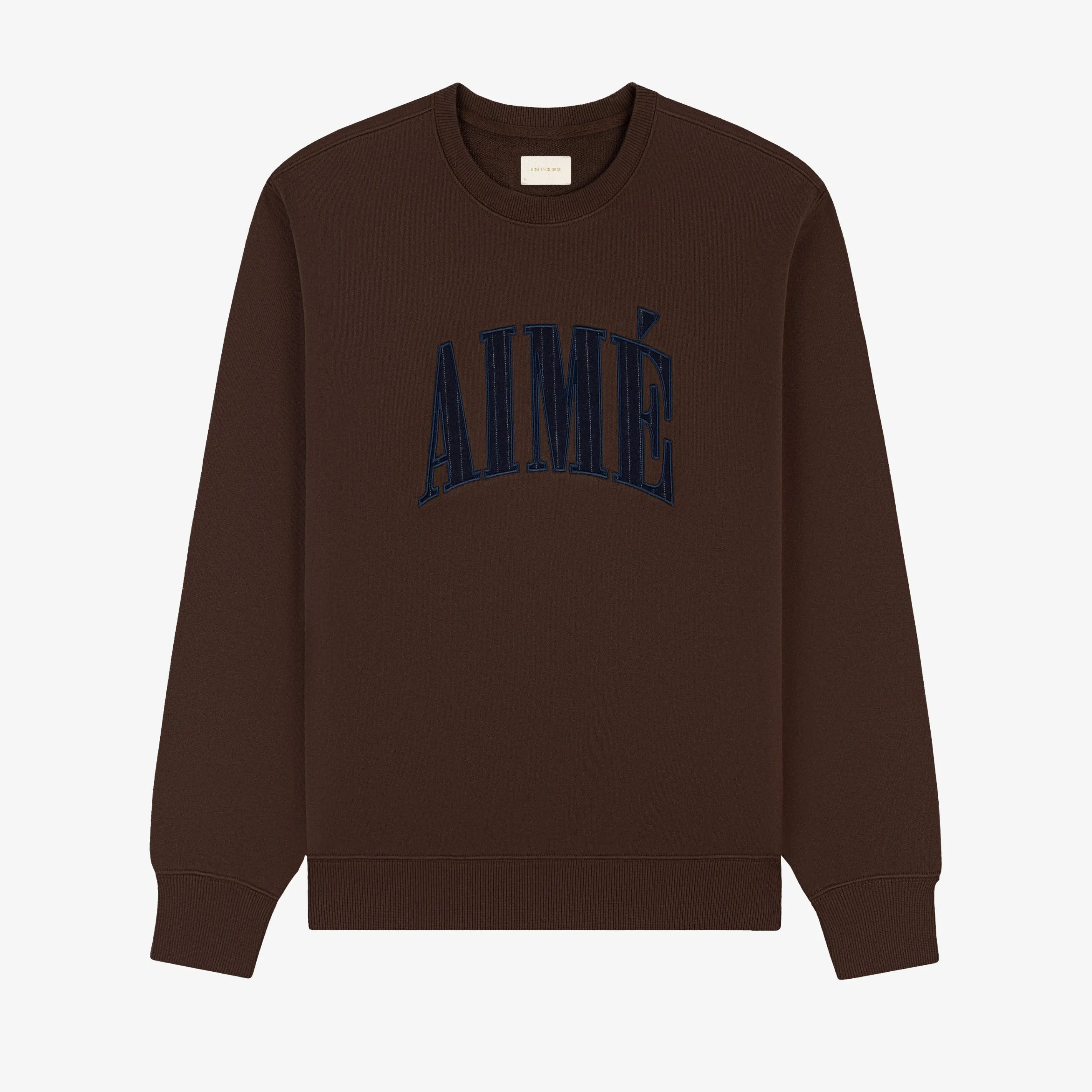 Aimé Appliqué Crewneck Sweatshirt sold by Aime Leon Dore