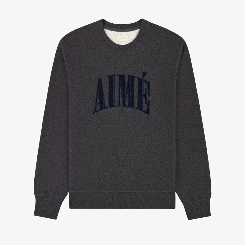 Aimé Appliqué Crewneck Sweatshirt sold by Aime Leon Dore