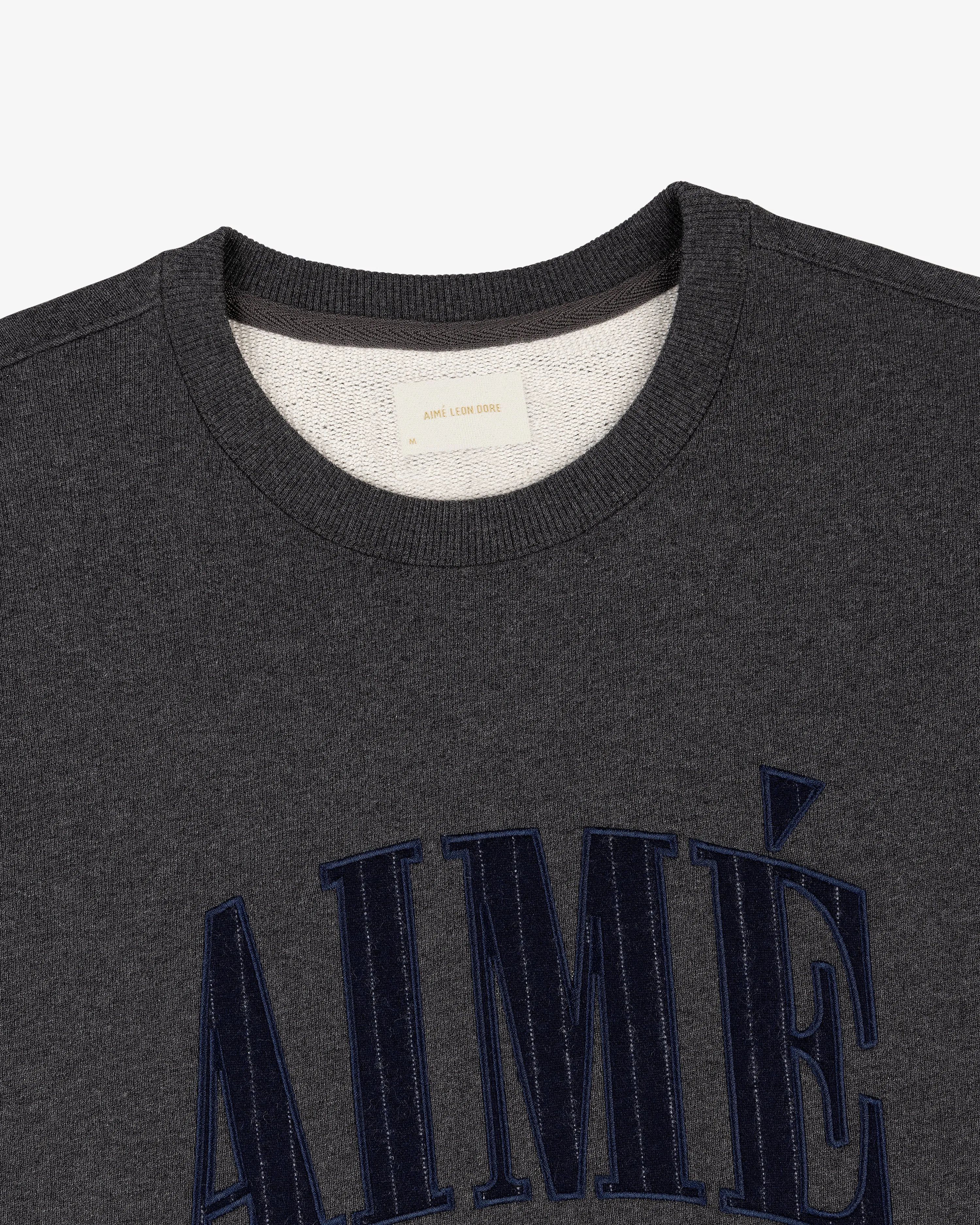 Aimé Appliqué Crewneck Sweatshirt sold by Aime Leon Dore product image thumbnail 3