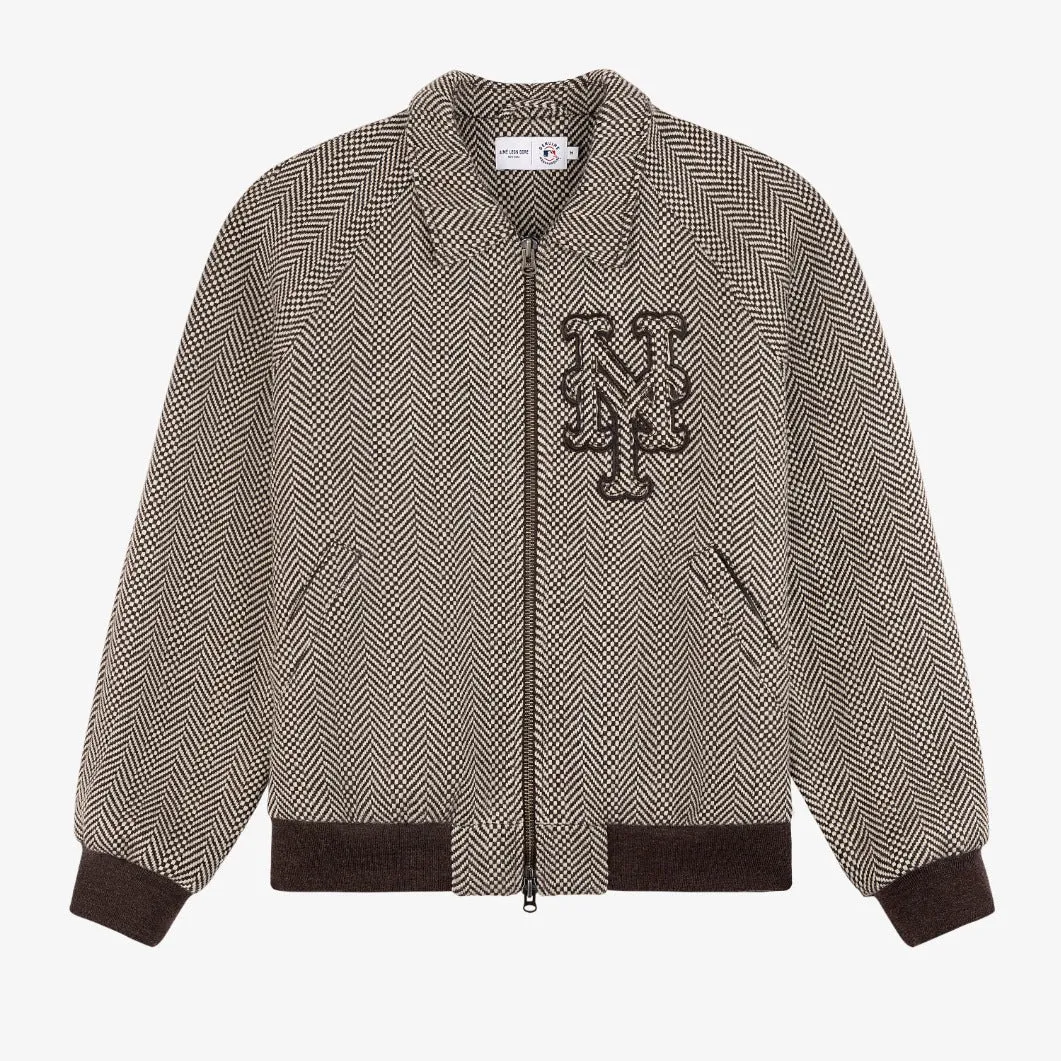 ALD / New York Mets Wool Varsity Jacket sold by Aime Leon Dore