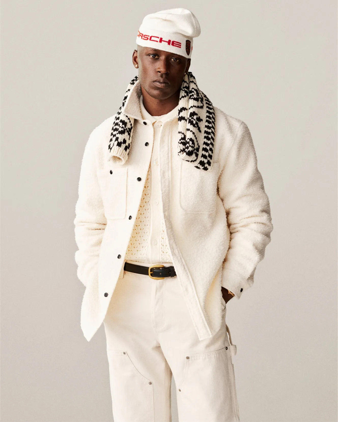 Knit Polo Cardigan sold by Aime Leon Dore product image thumbnail 3