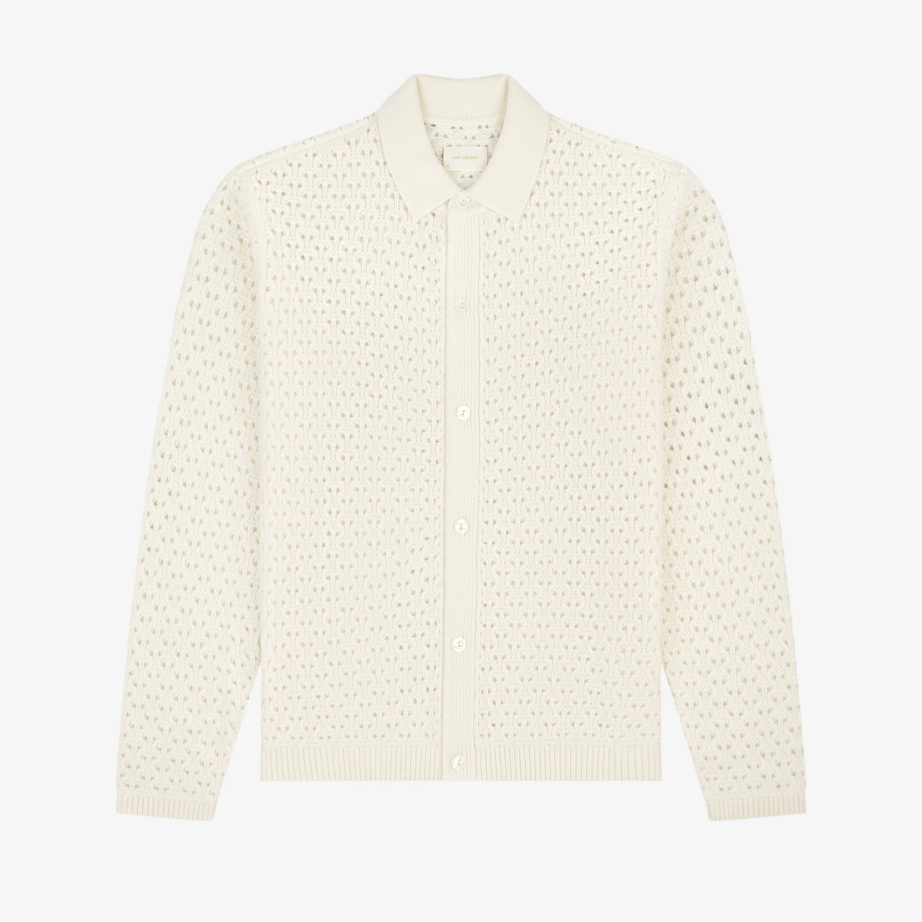 Knit Polo Cardigan sold by Aime Leon Dore