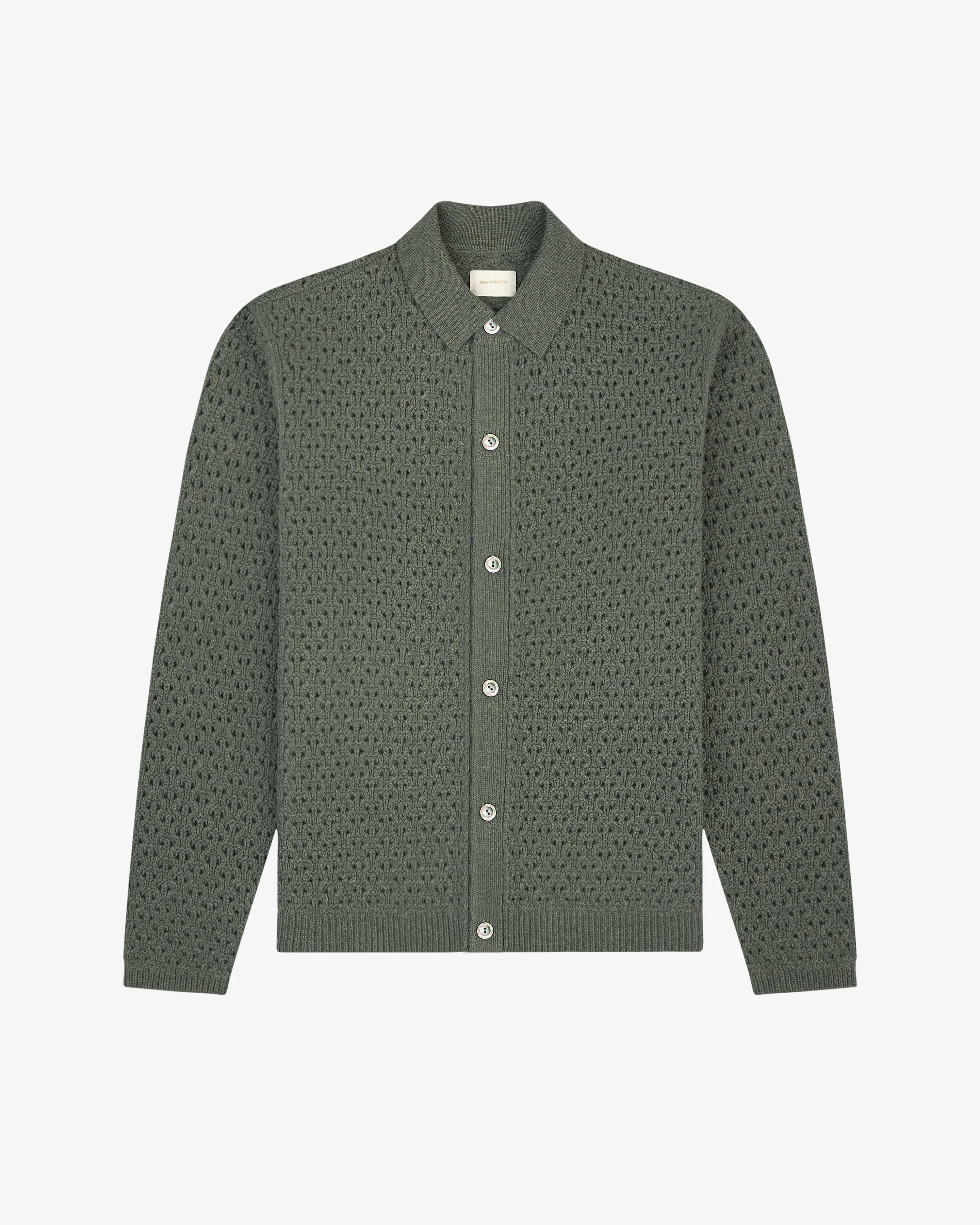 Knit Polo Cardigan sold by Aime Leon Dore product image thumbnail 2