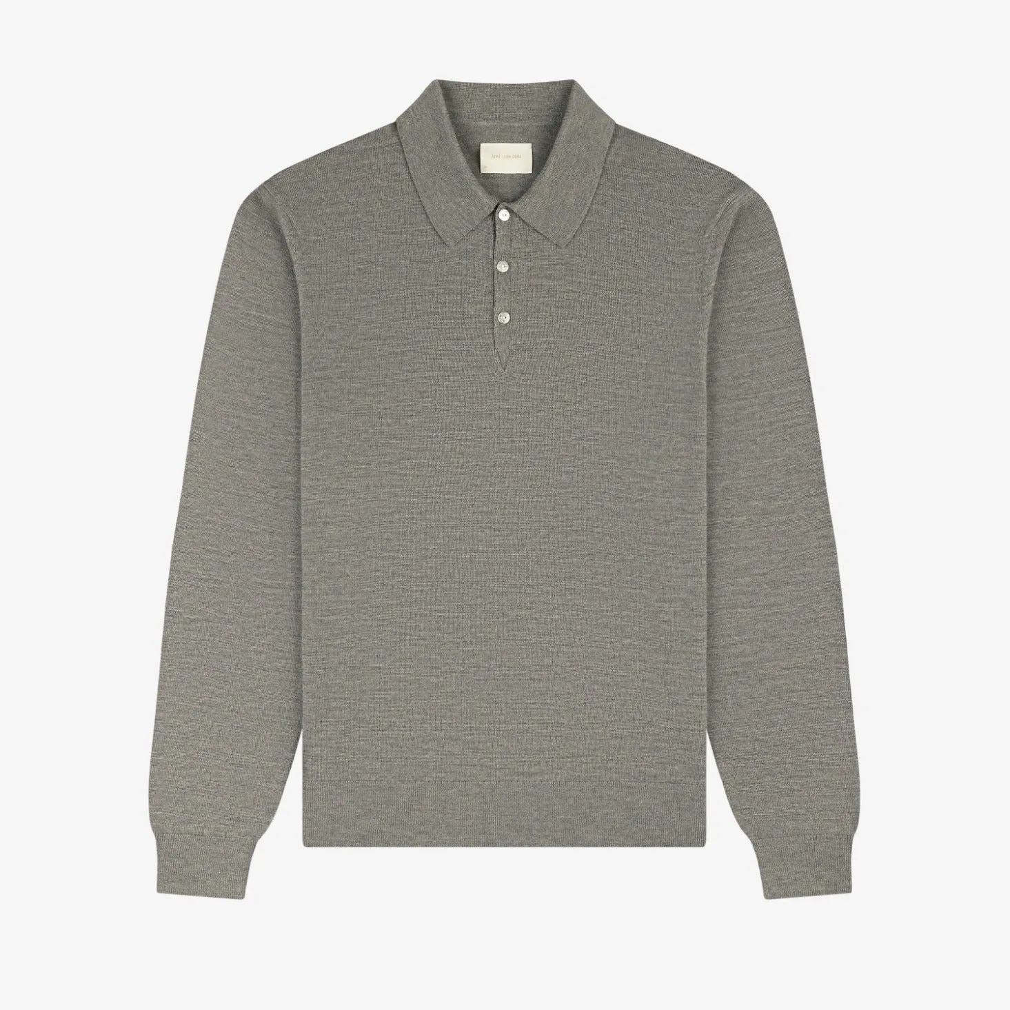 Long-Sleeve Merino Polo sold by Aime Leon Dore