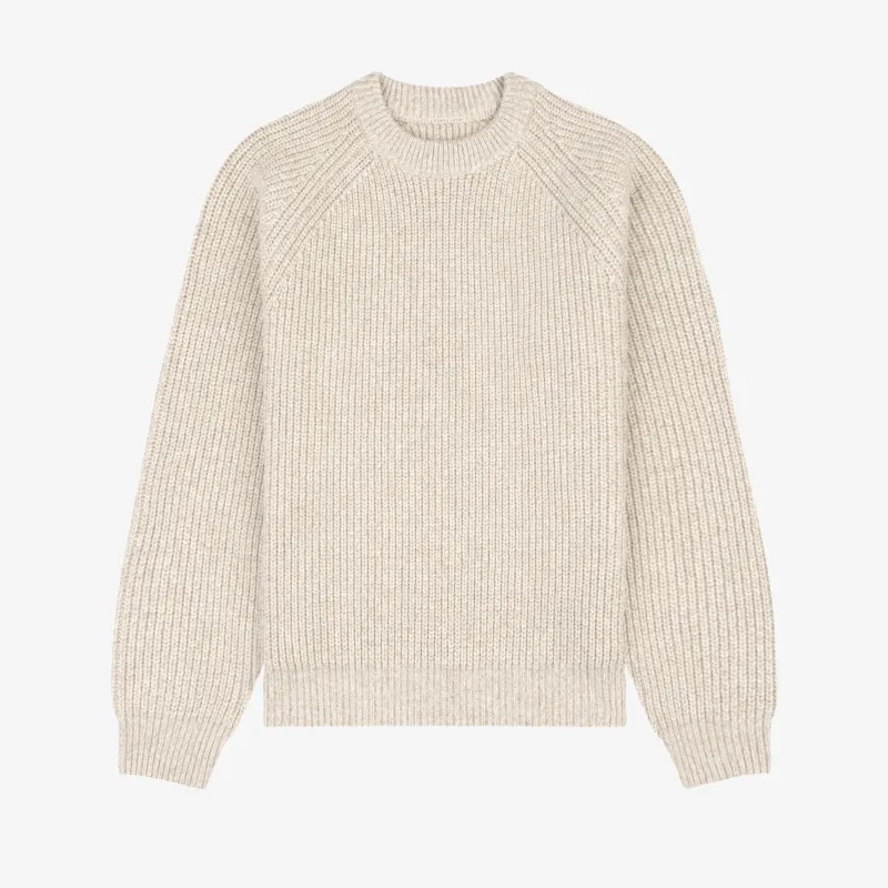 Heavyweight Shaker Stitch Crewneck sold by Aime Leon Dore