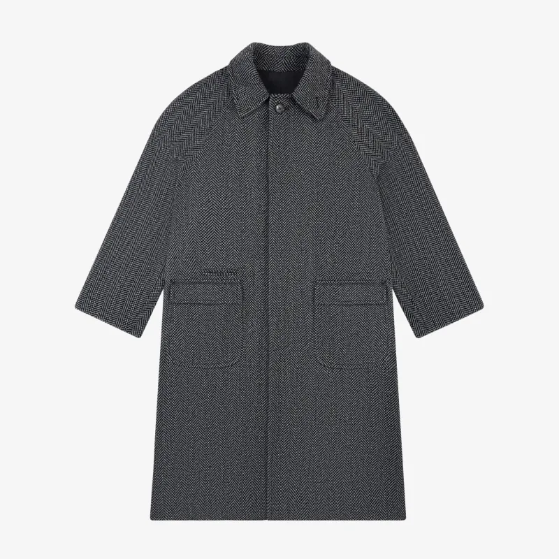 Wool Herringbone Overcoat sold by Aime Leon Dore