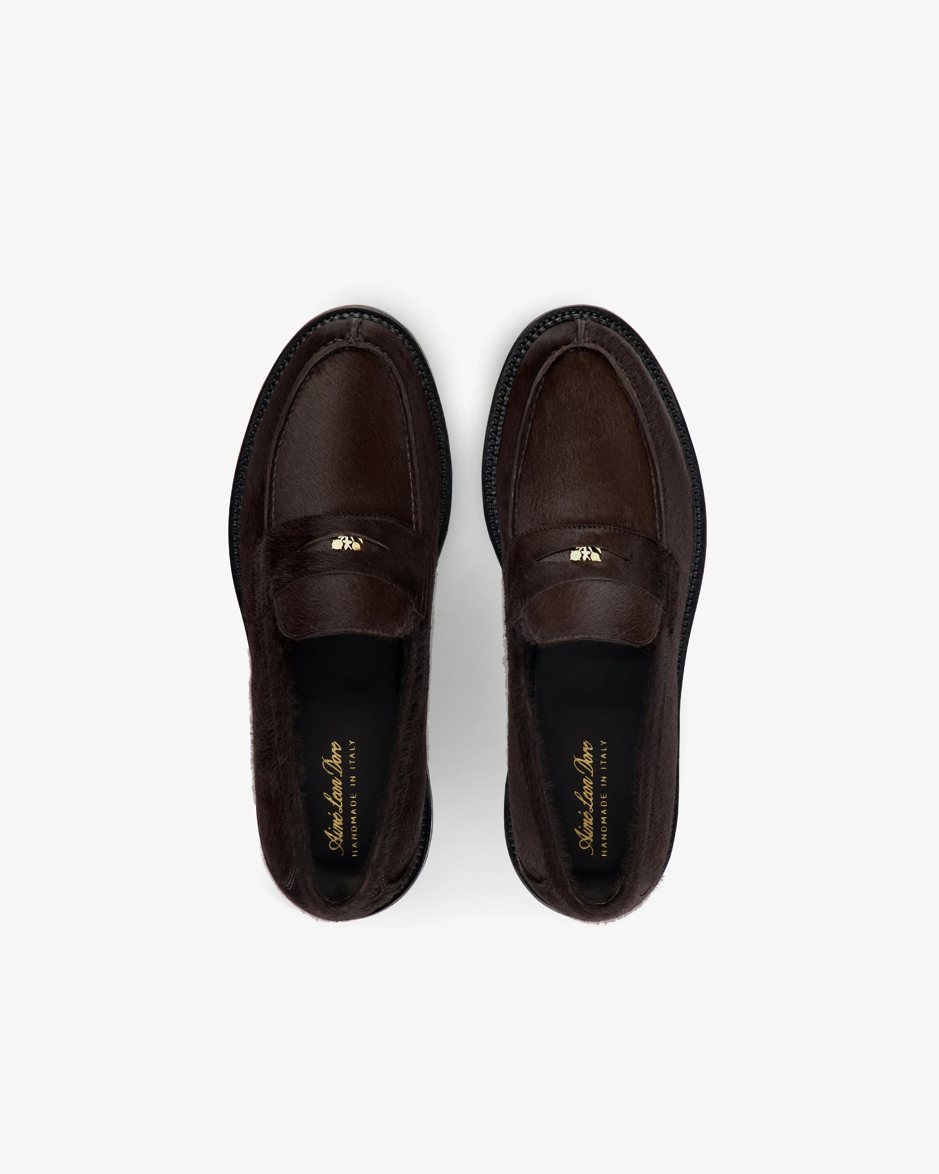 Lug Sole Calf Hair Queens Crest Loafer sold by Aime Leon Dore product image thumbnail 4
