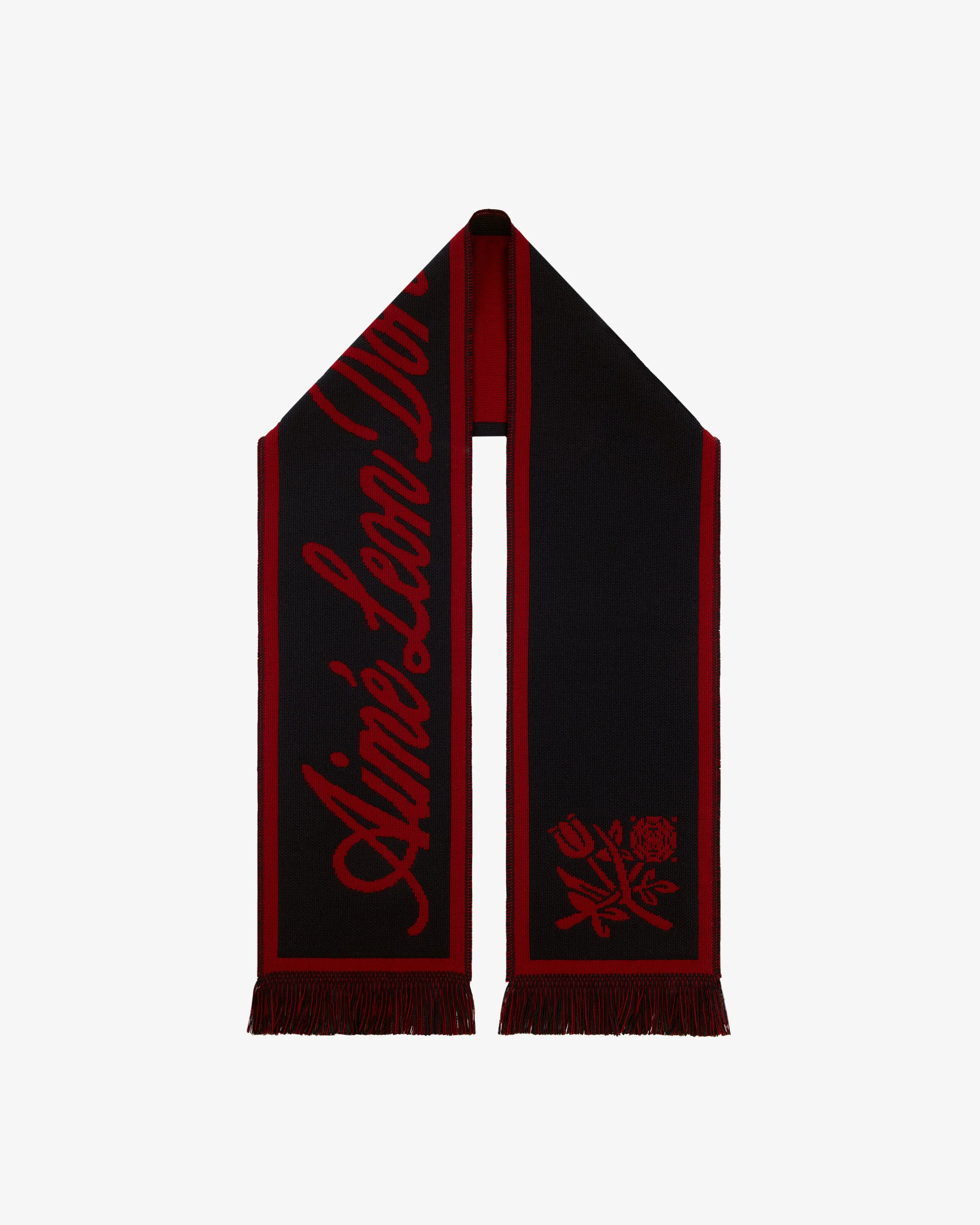 Wool Script Scarf sold by Aime Leon Dore product image thumbnail 2