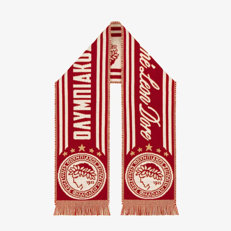 ALD / Olympiacos F.C. Logo Scarf made by Aime Leon Dore