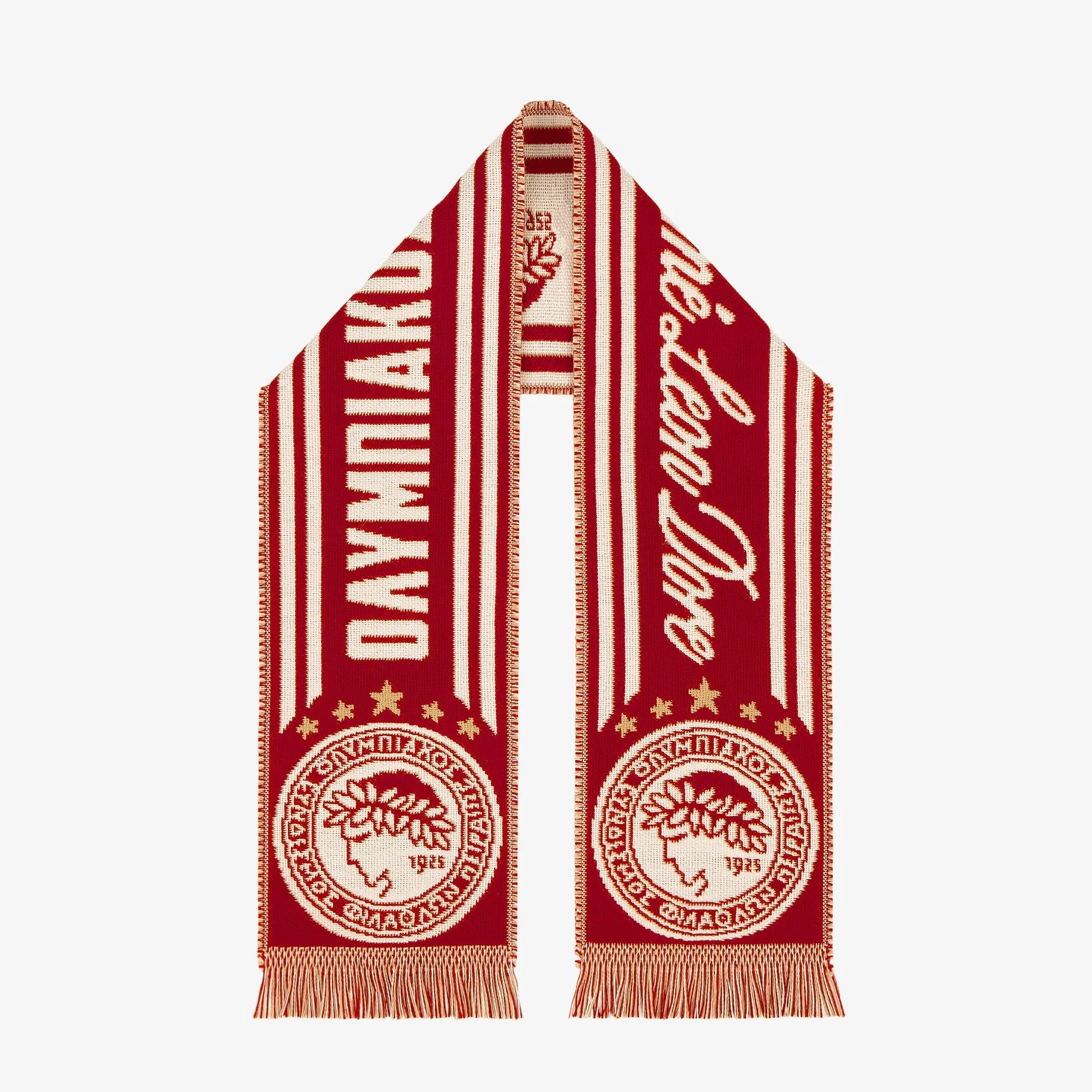ALD / Olympiacos F.C. Logo Scarf sold by Aime Leon Dore