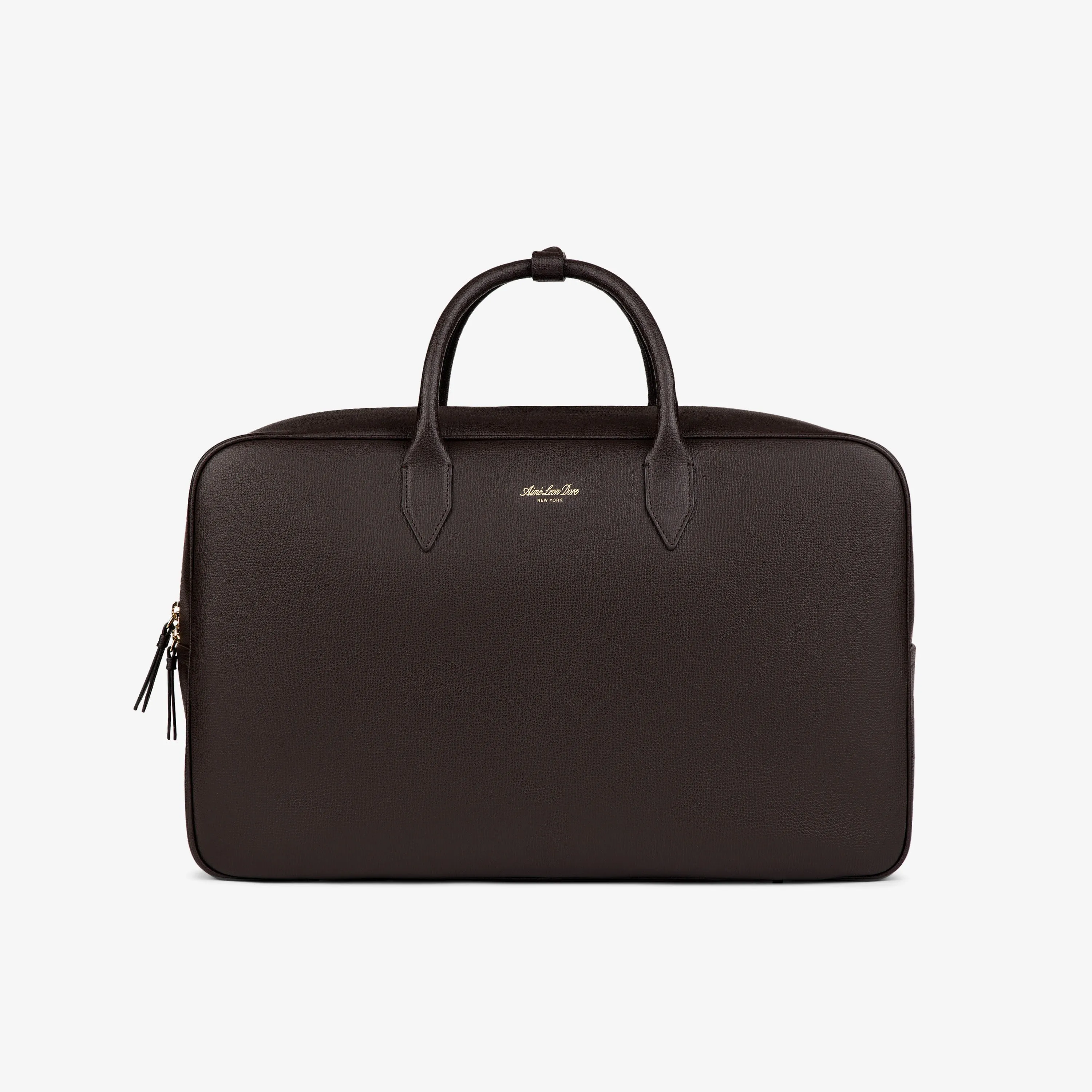 Full Grain Leather Briefcase Duffle sold by Aime Leon Dore