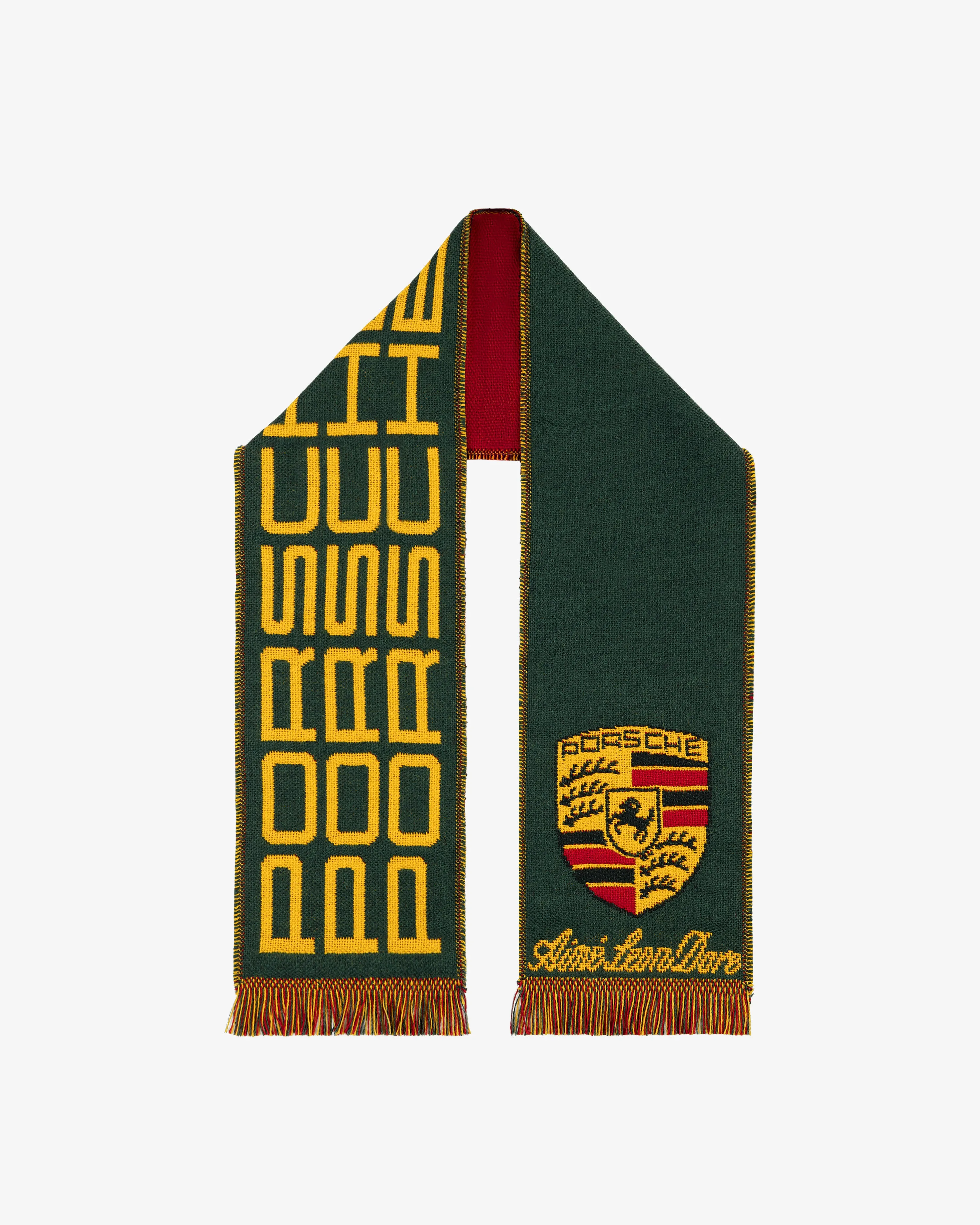 ALD / Porsche Wool Racing Scarf sold by Aime Leon Dore product image thumbnail 2
