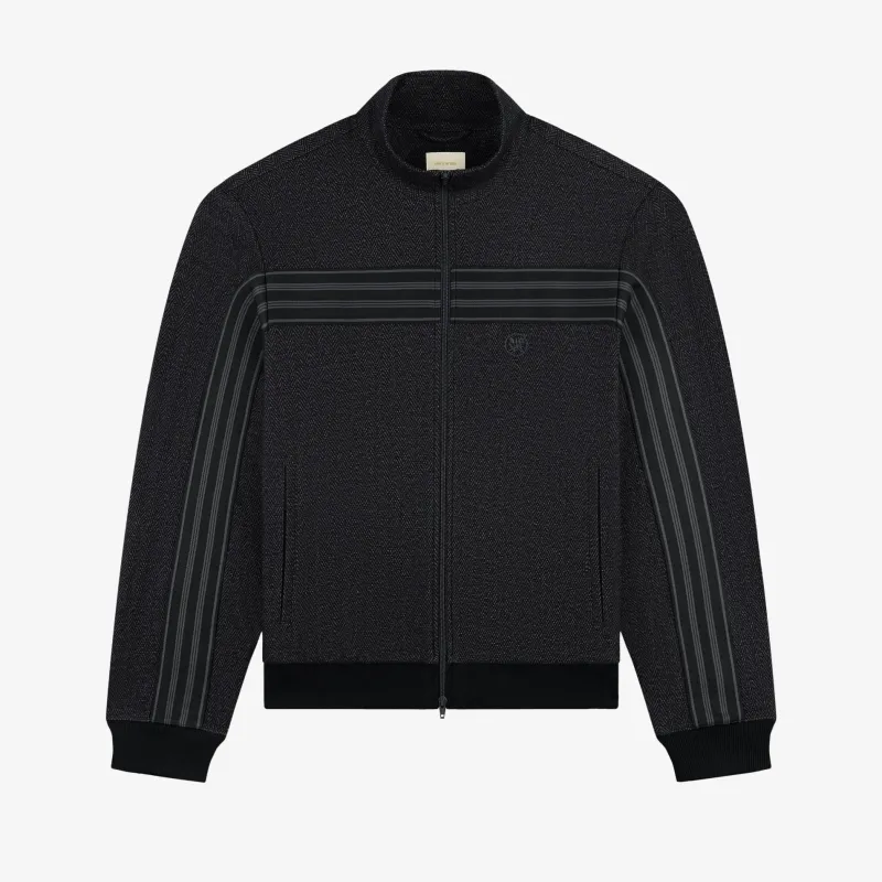 Wool Herringbone Track Jacket sold by Aime Leon Dore