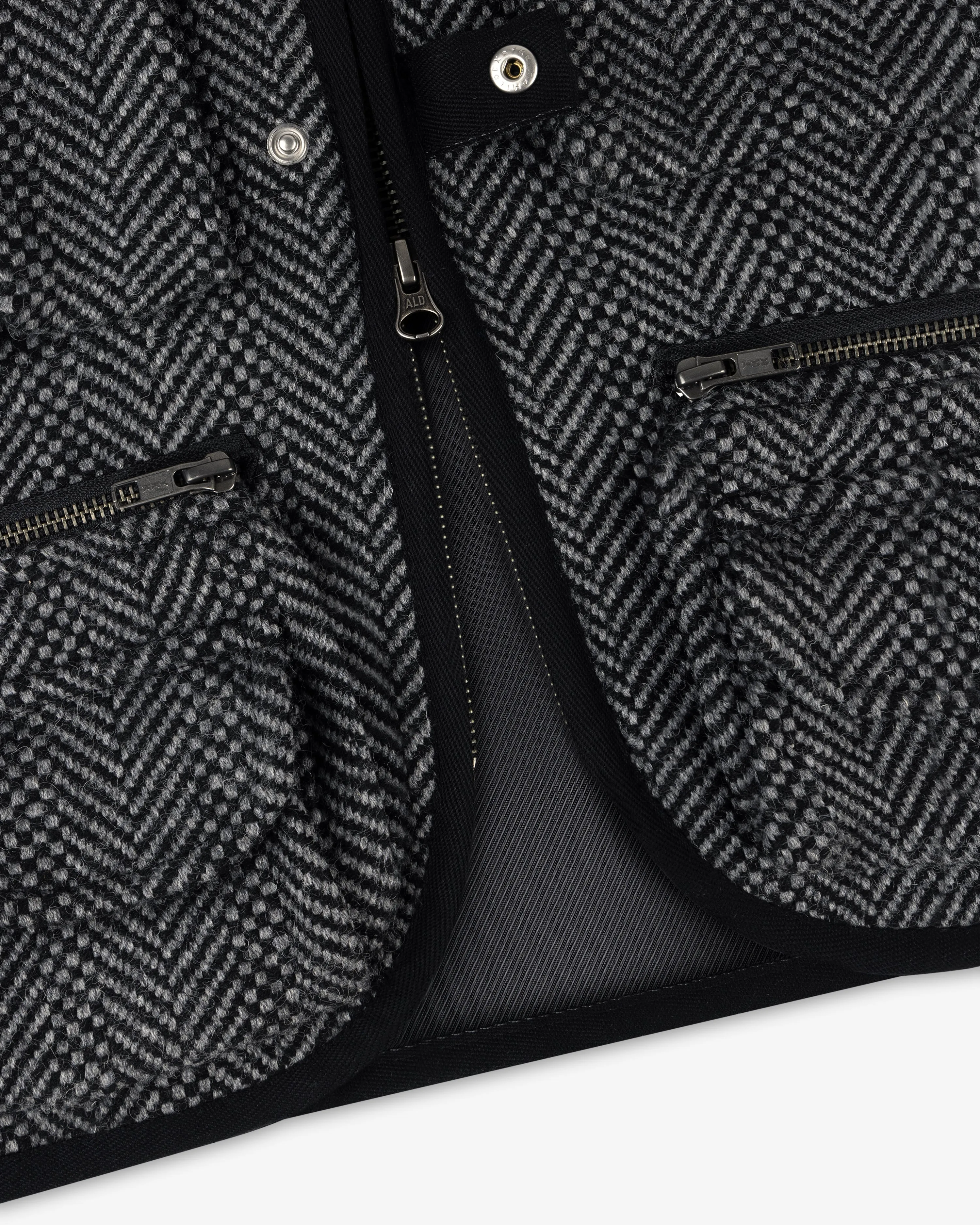 Wool Herringbone Fishing Vest sold by Aime Leon Dore product image thumbnail 5