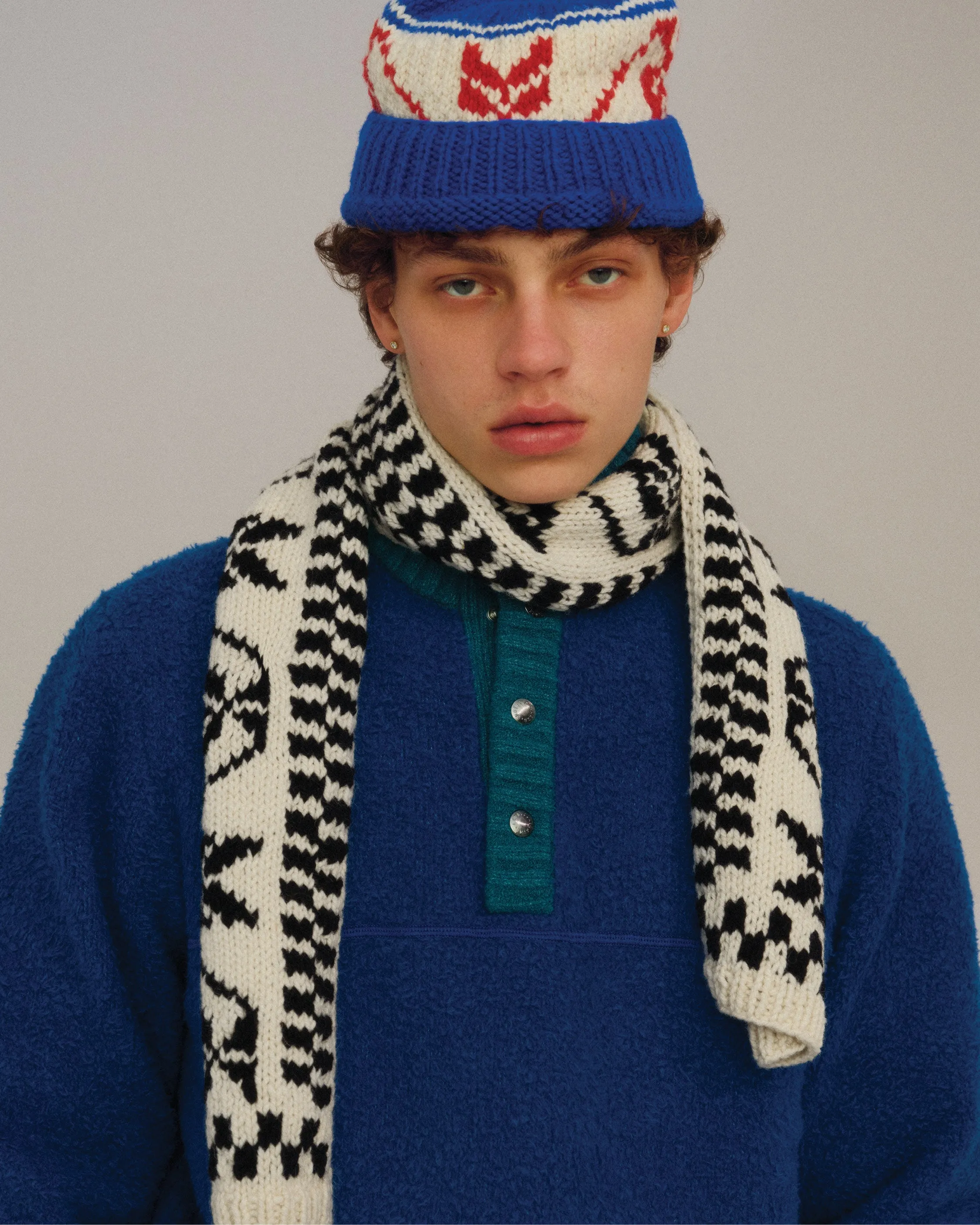 Hand Knit Heritage Beanie sold by Aime Leon Dore product image thumbnail 3