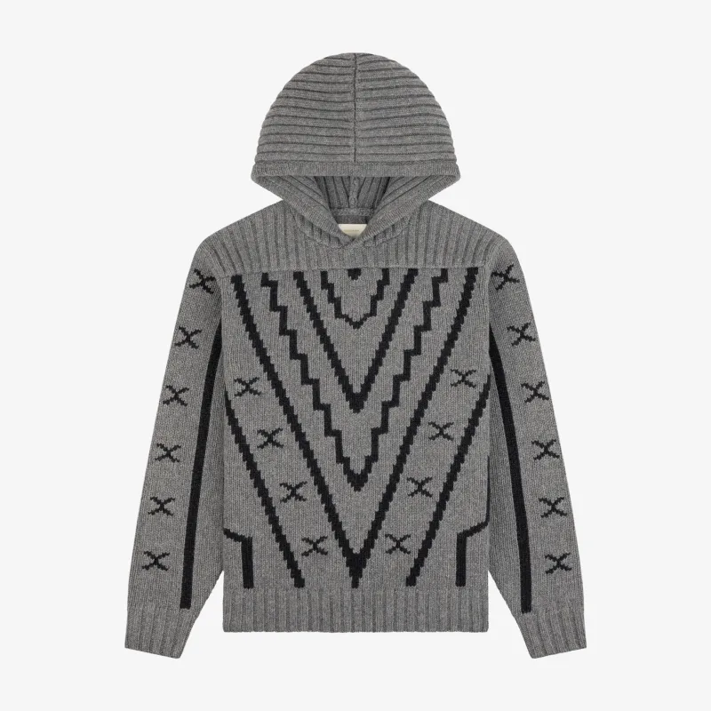 Nordic Knit Hoodie sold by Aime Leon Dore