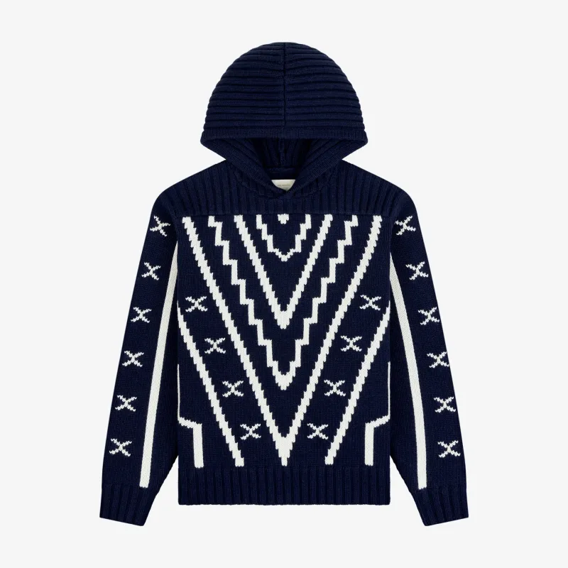 Nordic Knit Hoodie sold by Aime Leon Dore