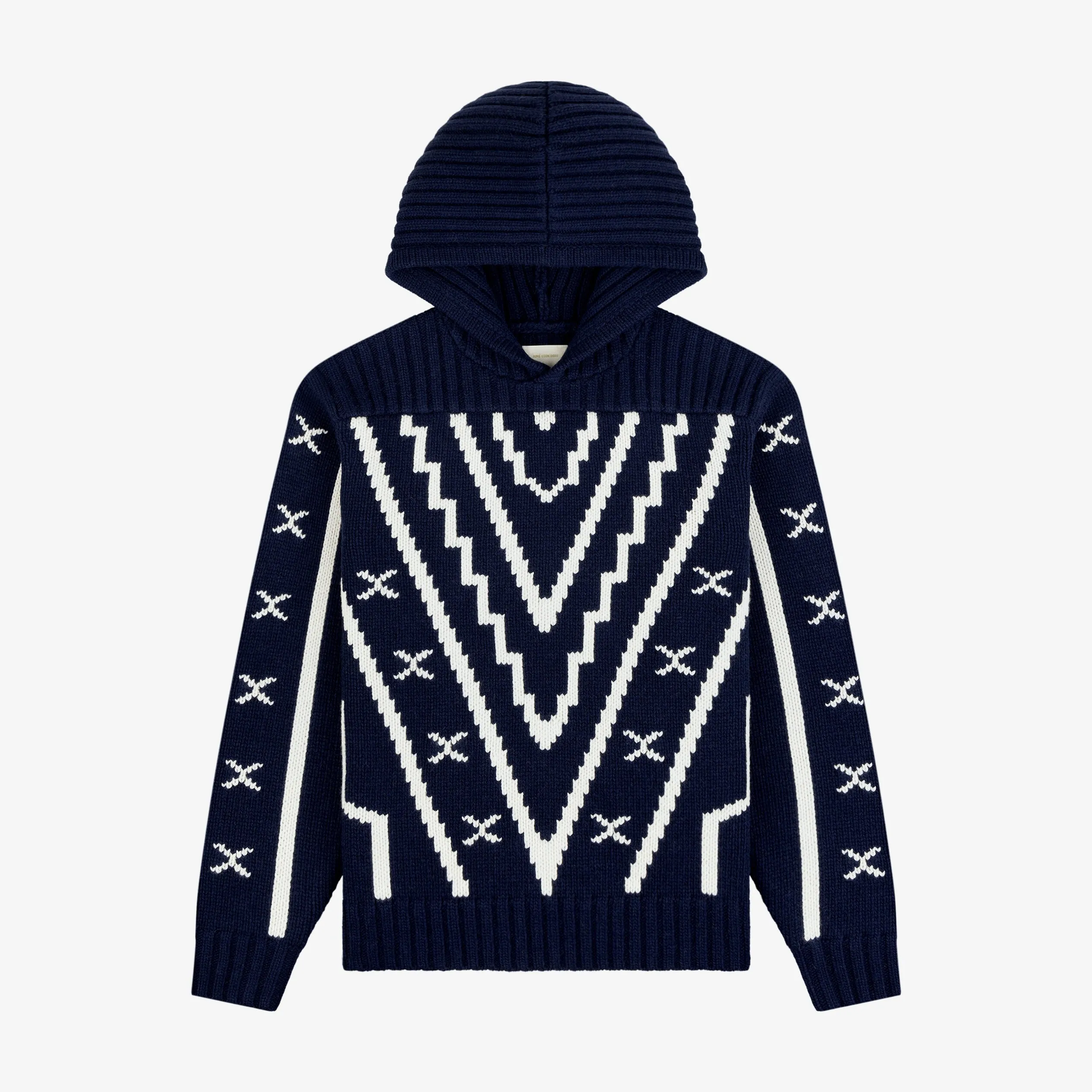 Nordic Knit Hoodie sold by Aime Leon Dore