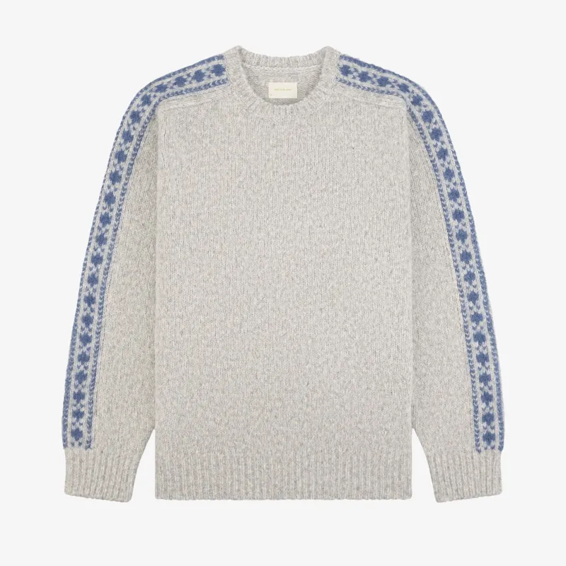 Jacquard Stripe Alpaca Sweater sold by Aime Leon Dore