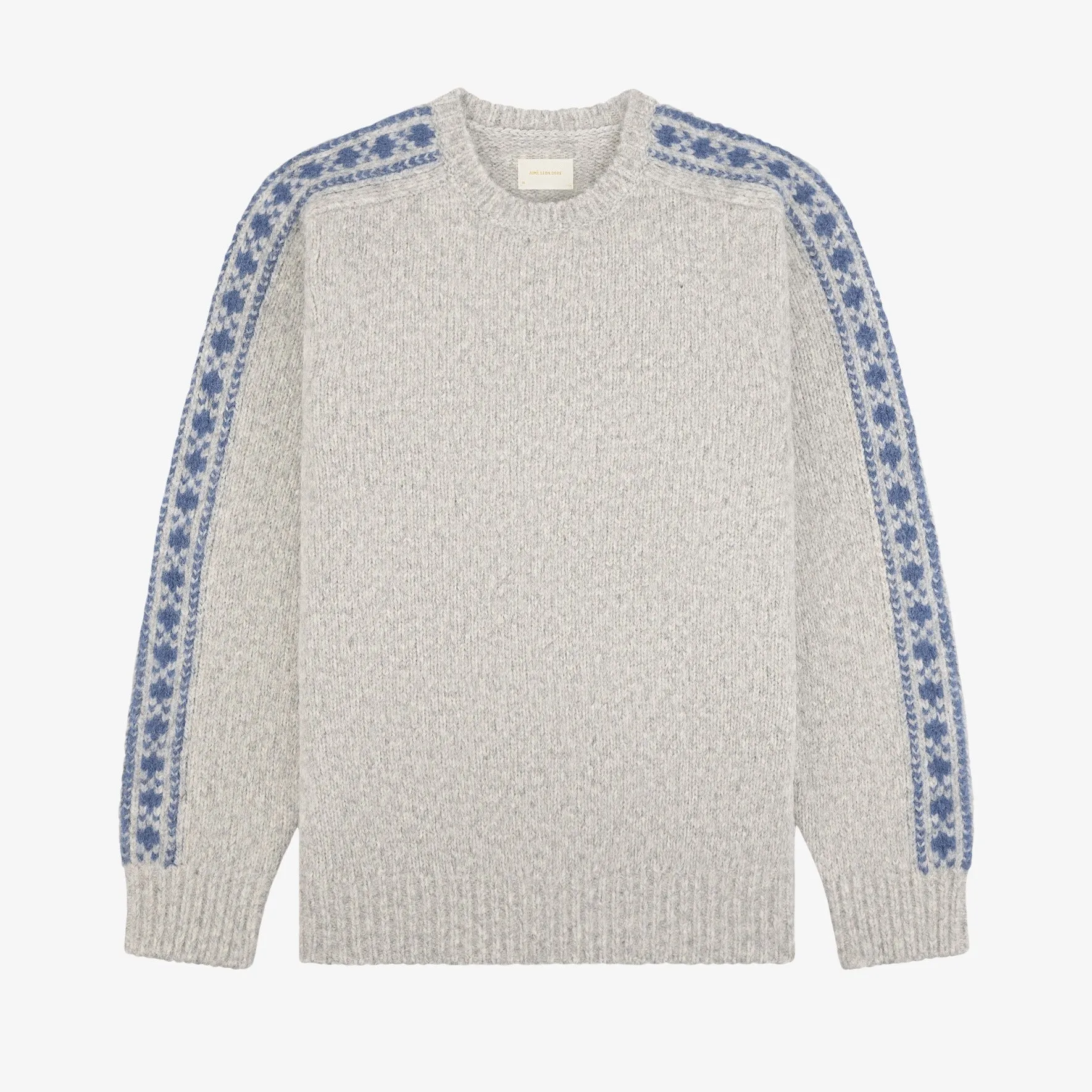 Jacquard Stripe Alpaca Sweater sold by Aime Leon Dore