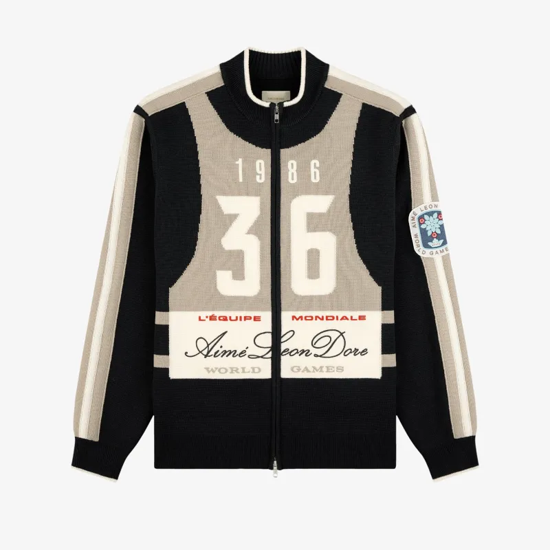 Full Zip Alpine Ski Sweater sold by Aime Leon Dore