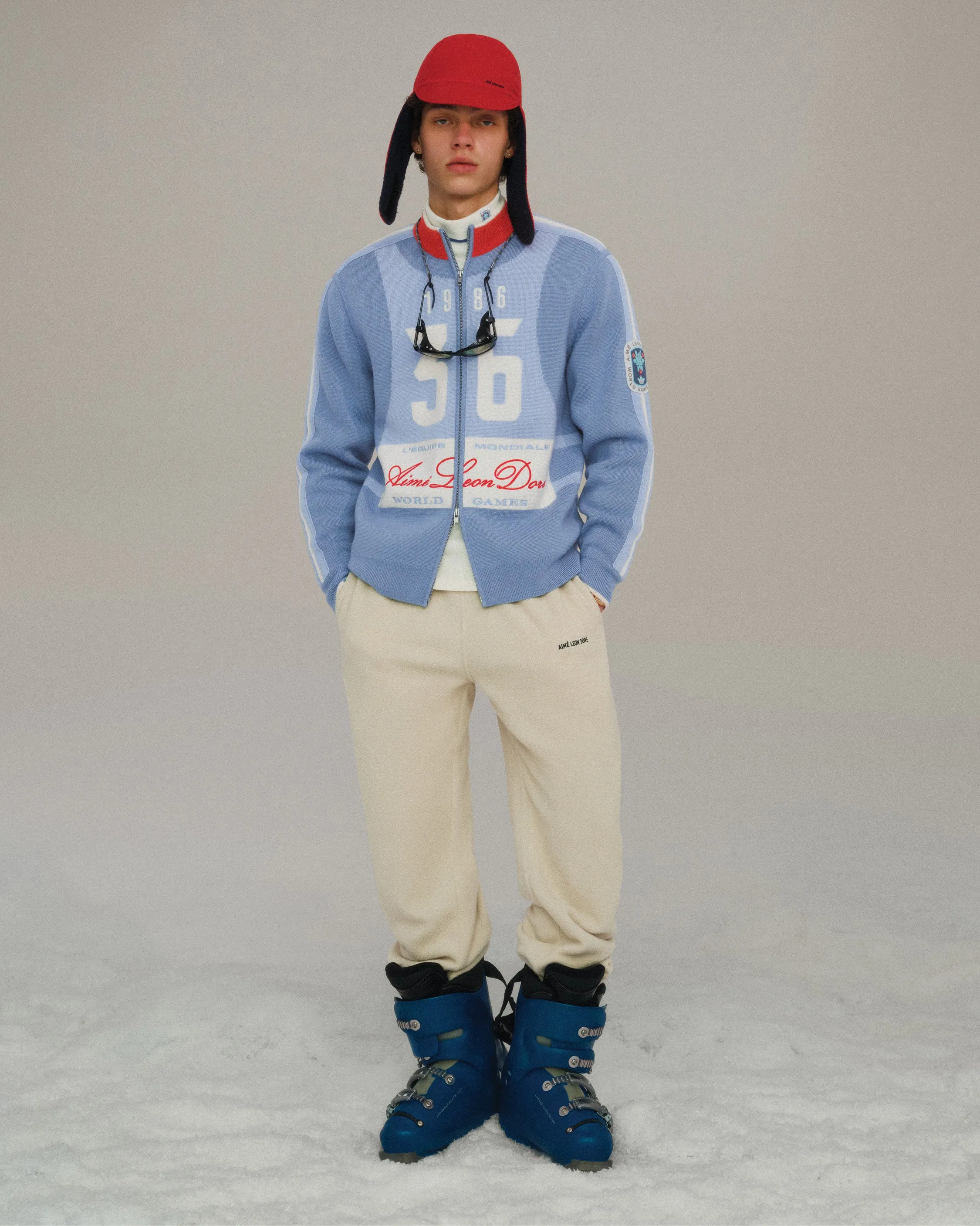 Full Zip Alpine Ski Sweater sold by Aime Leon Dore product image thumbnail 3