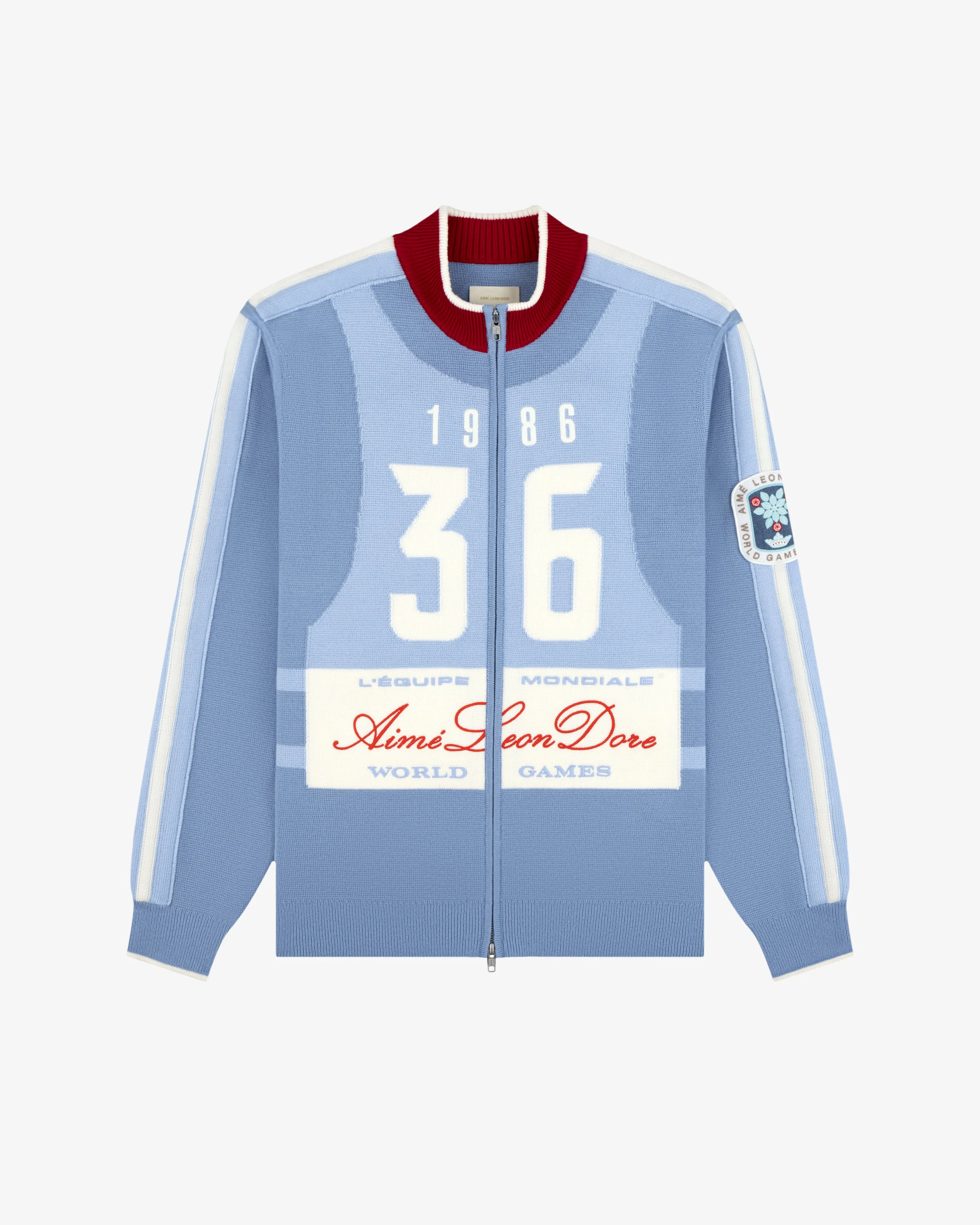 Full Zip Alpine Ski Sweater sold by Aime Leon Dore product image thumbnail 2