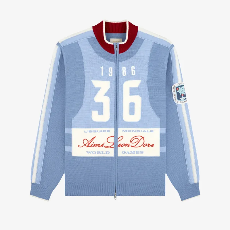 Full Zip Alpine Ski Sweater sold by Aime Leon Dore