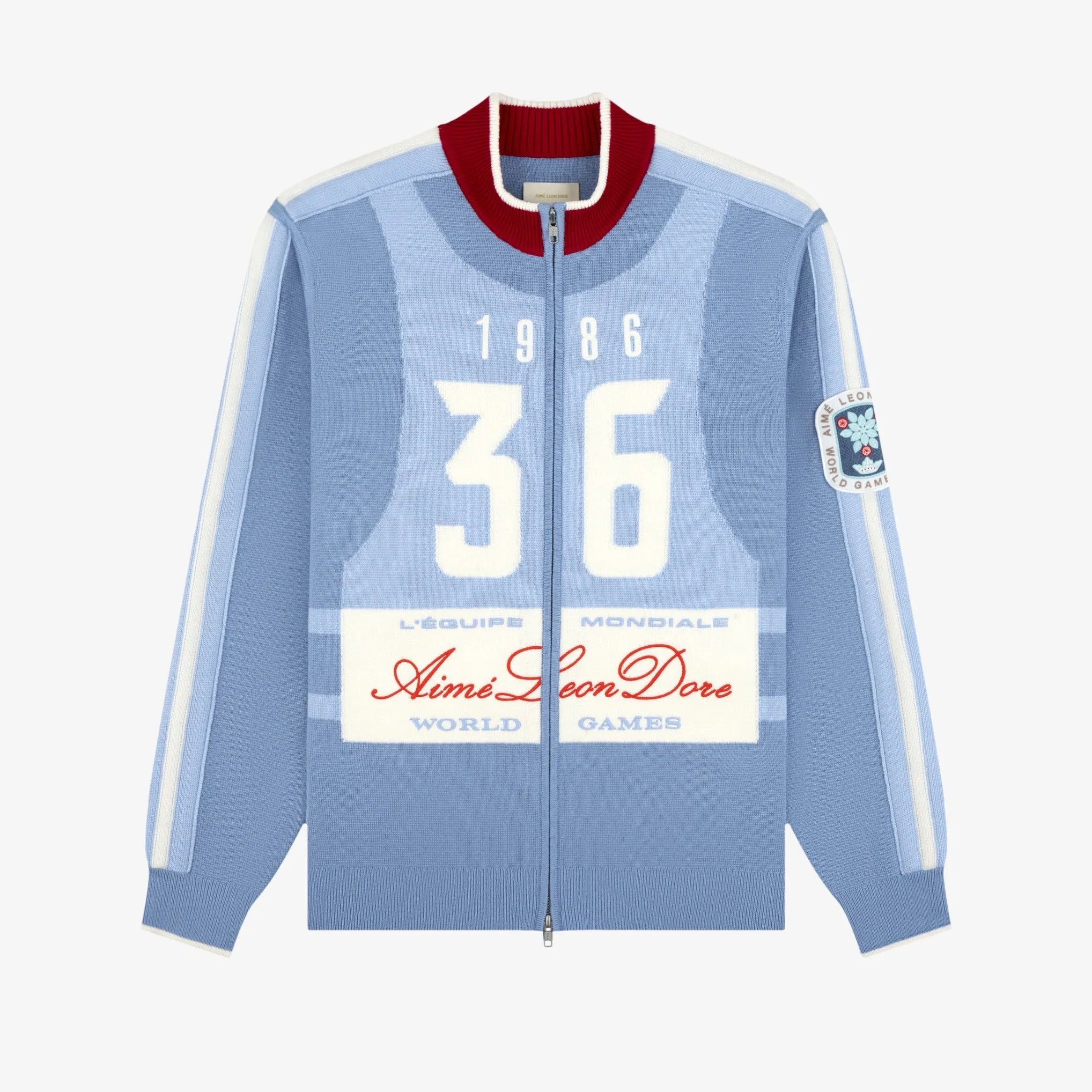 Full Zip Alpine Ski Sweater sold by Aime Leon Dore