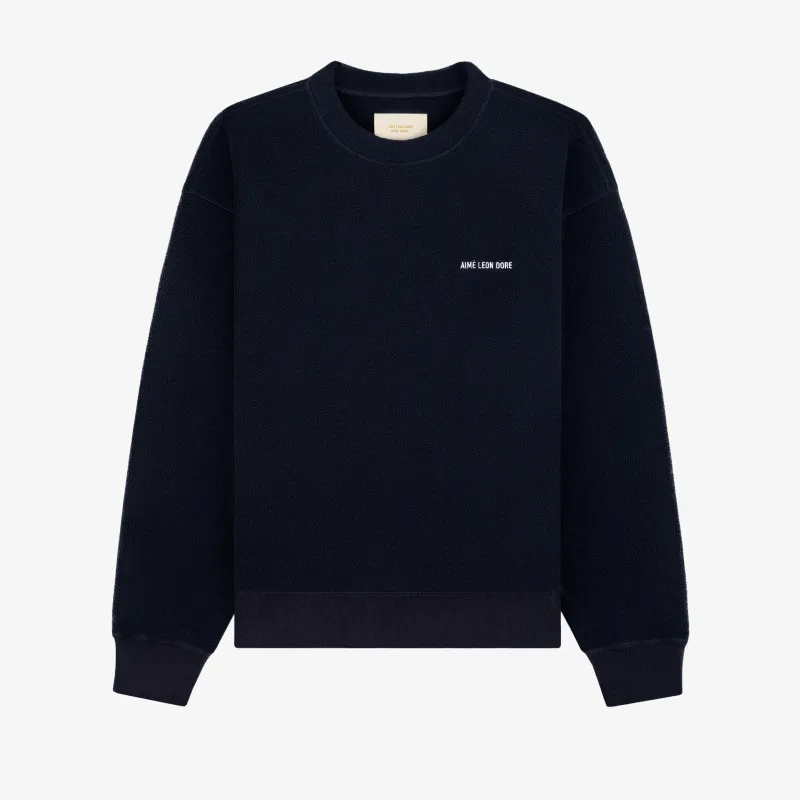 Fleece Crewneck Sweatshirt sold by Aime Leon Dore