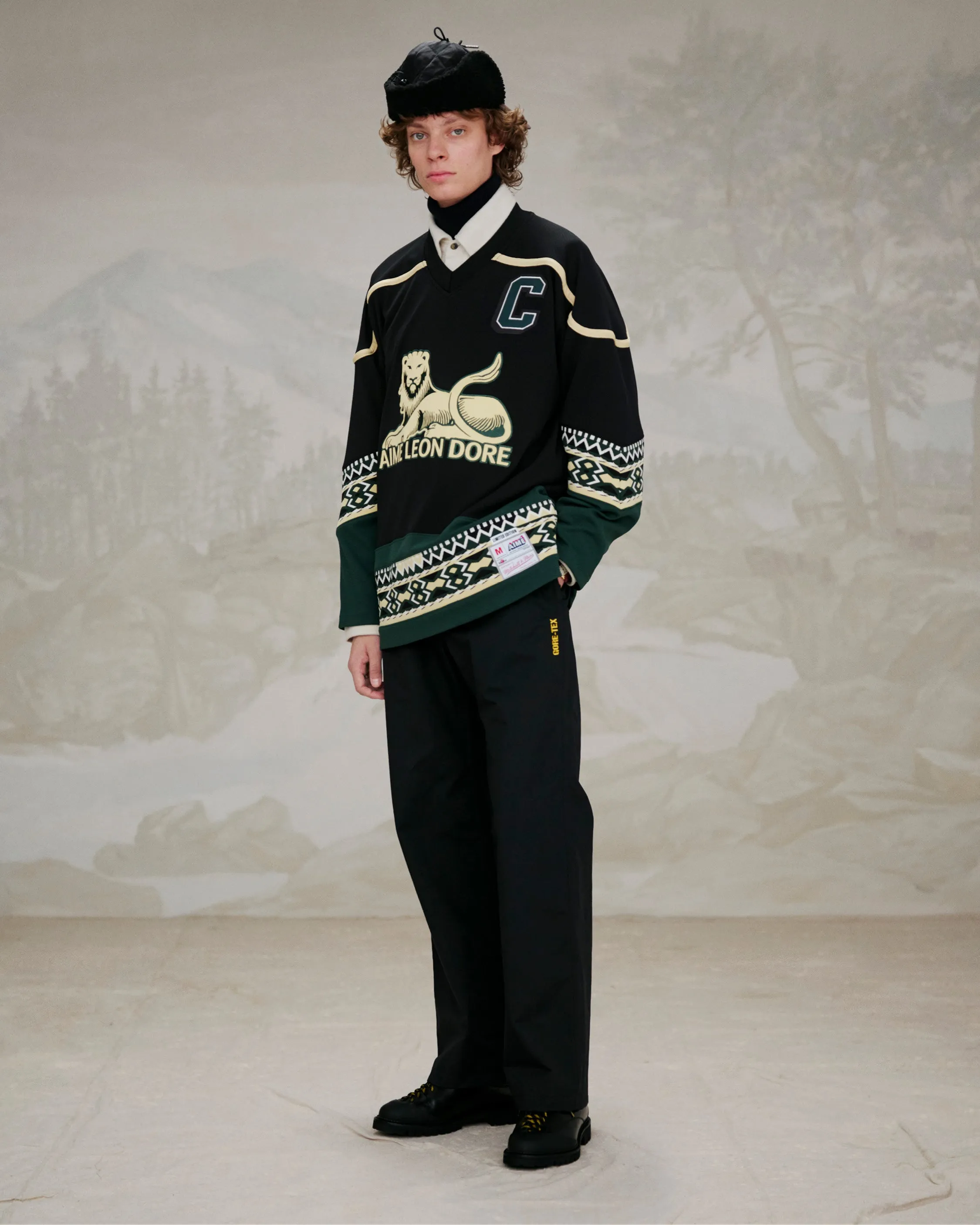 ALD / Mitchell & Ness Artisan Hockey Jersey sold by Aime Leon Dore product image thumbnail 3