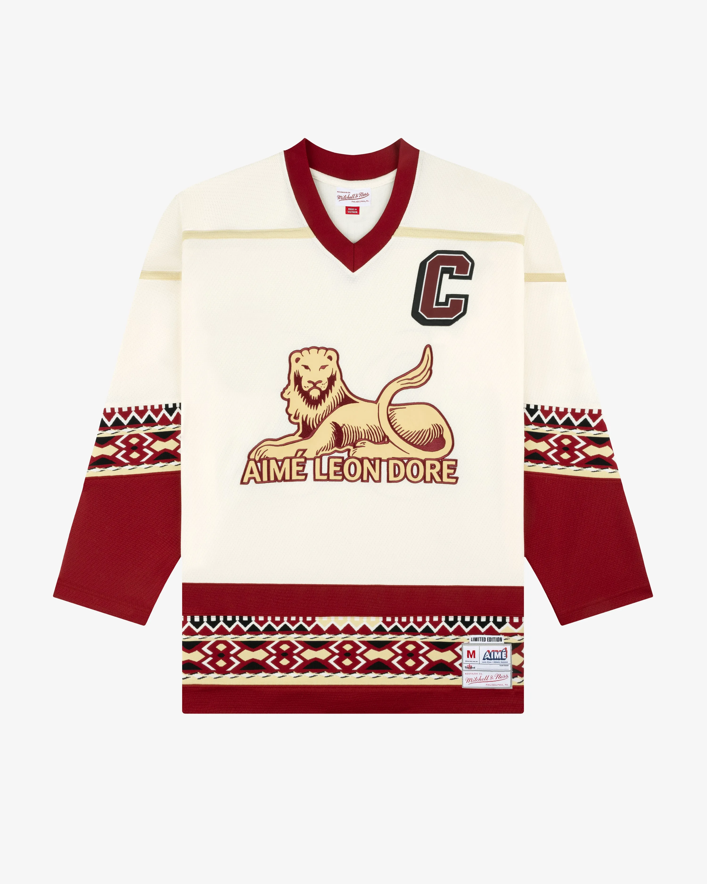 ALD / Mitchell & Ness Artisan Hockey Jersey sold by Aime Leon Dore product image thumbnail 2