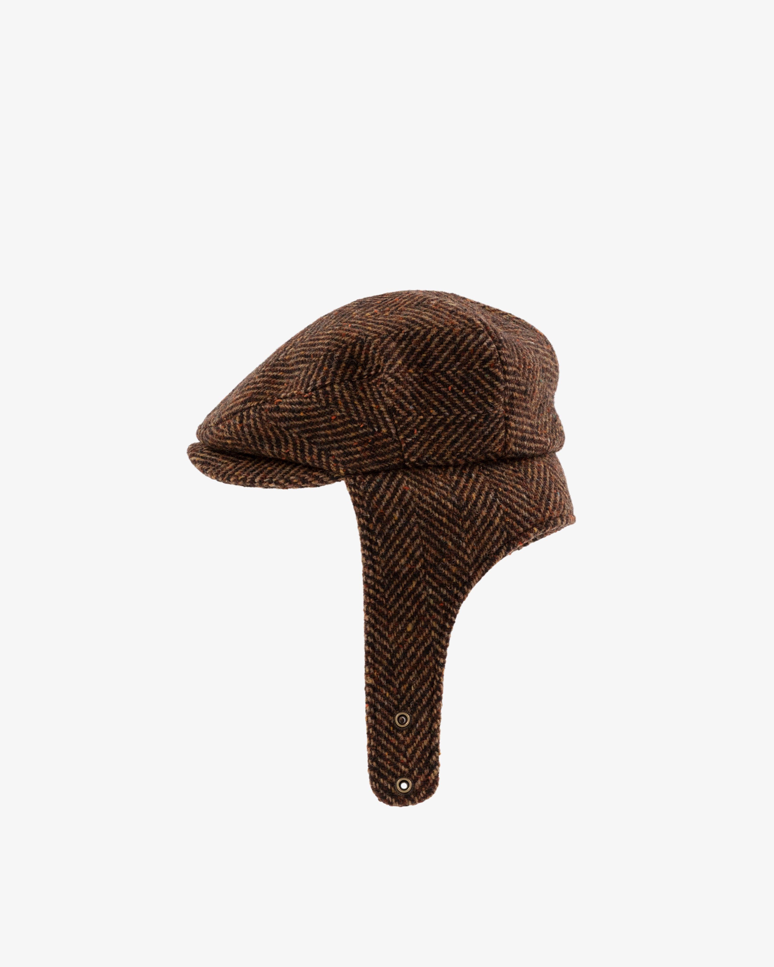 Herringbone Earflap Hat sold by Aime Leon Dore product image thumbnail 3