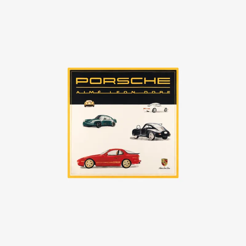 ALD / Porsche Silk Bandana made by Aime Leon Dore