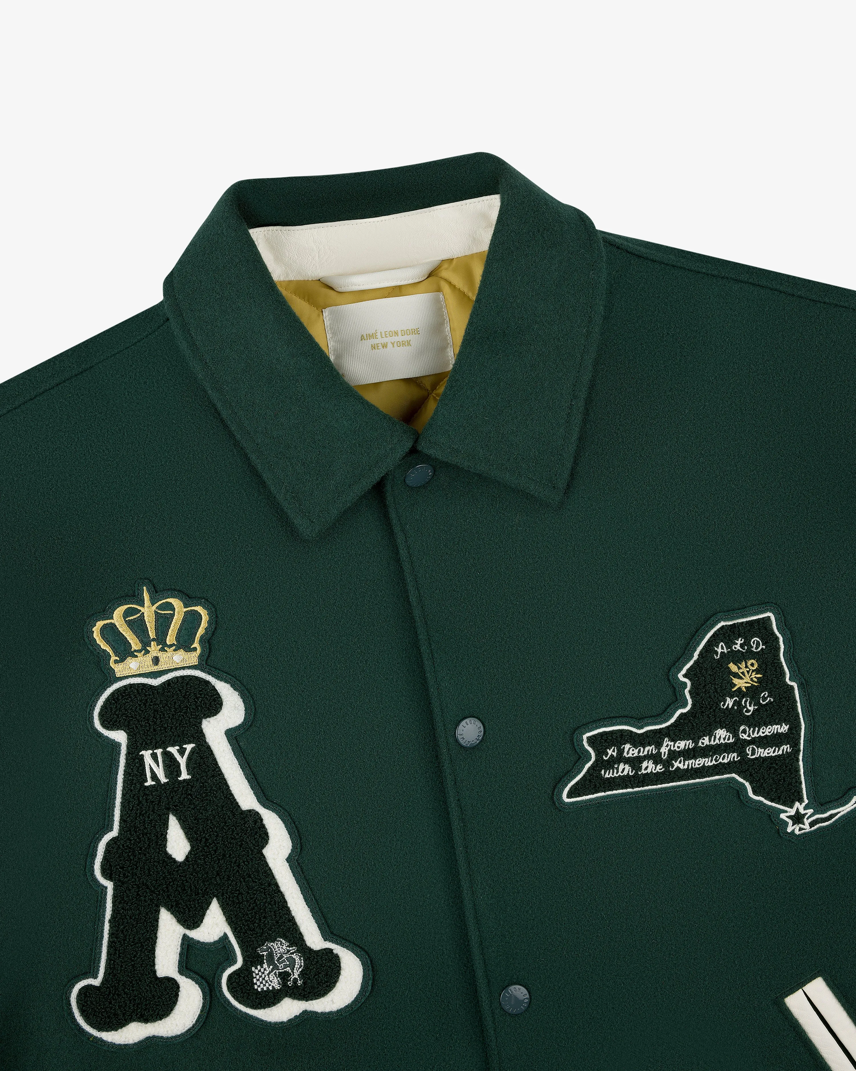 Triboro Chess Club Varsity Jacket sold by Aime Leon Dore product image thumbnail 5