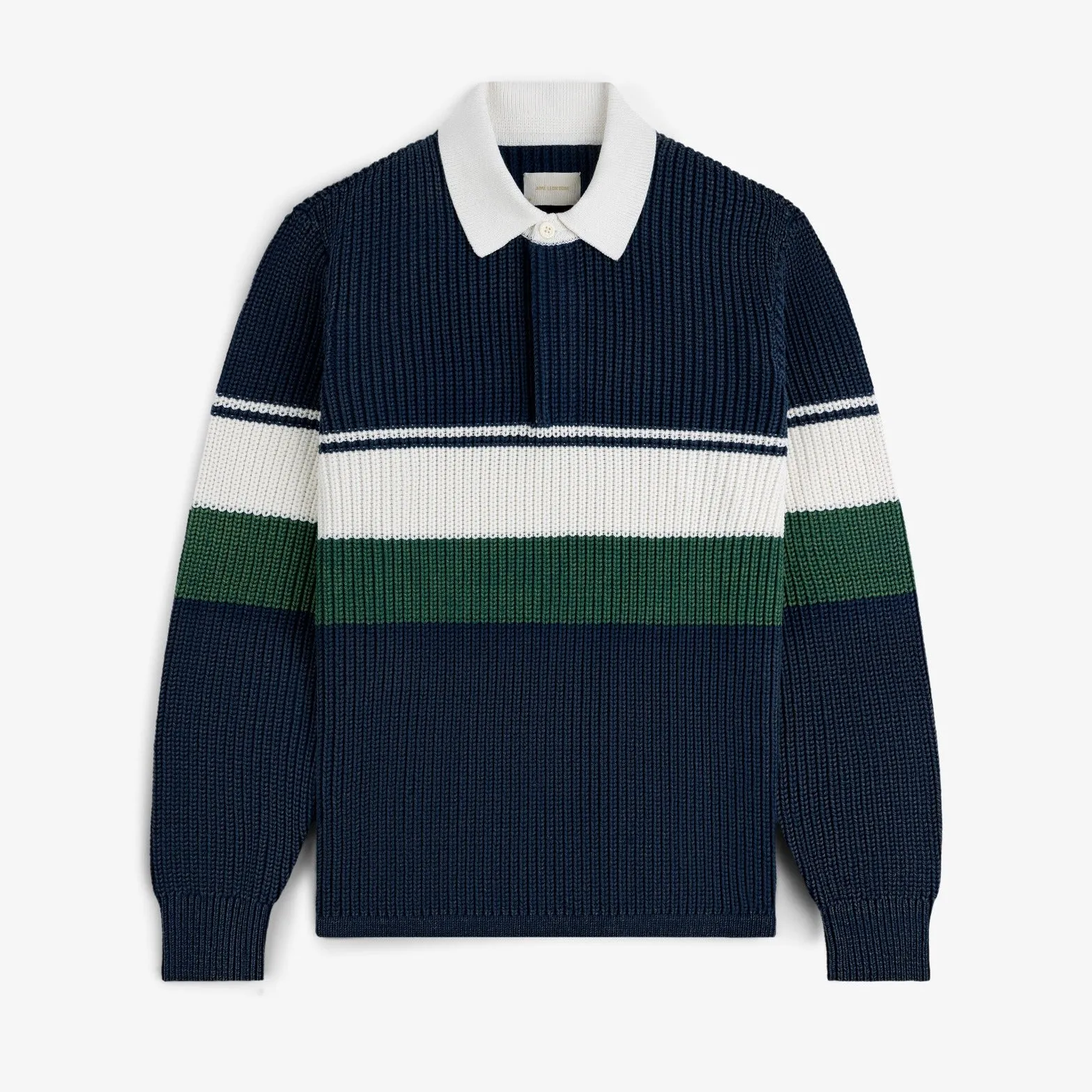 Striped Knit Rugby sold by Aime Leon Dore